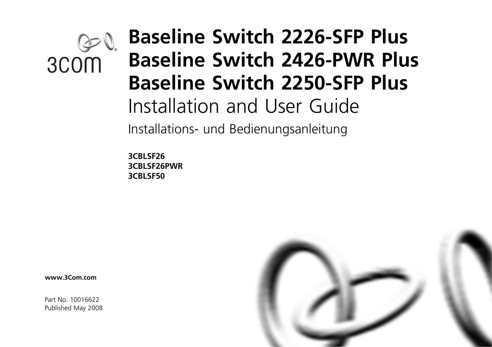 3Com 2426-PWR Switch User Manual