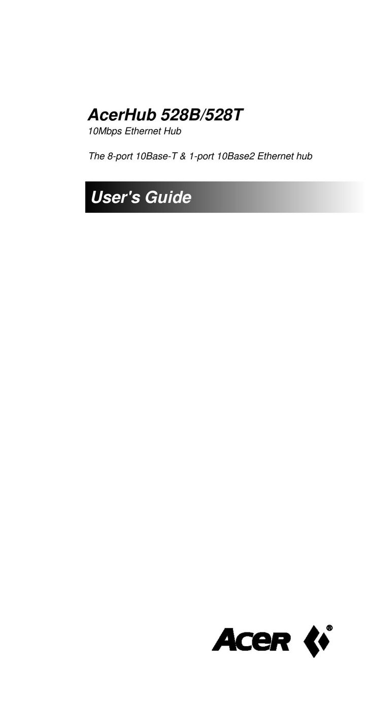 Acer 528B Switch User Manual
