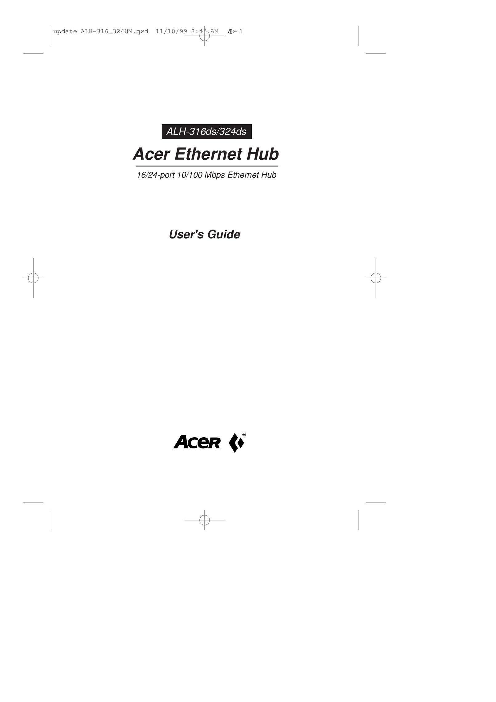 Acer ALH-316ds/324ds Switch User Manual