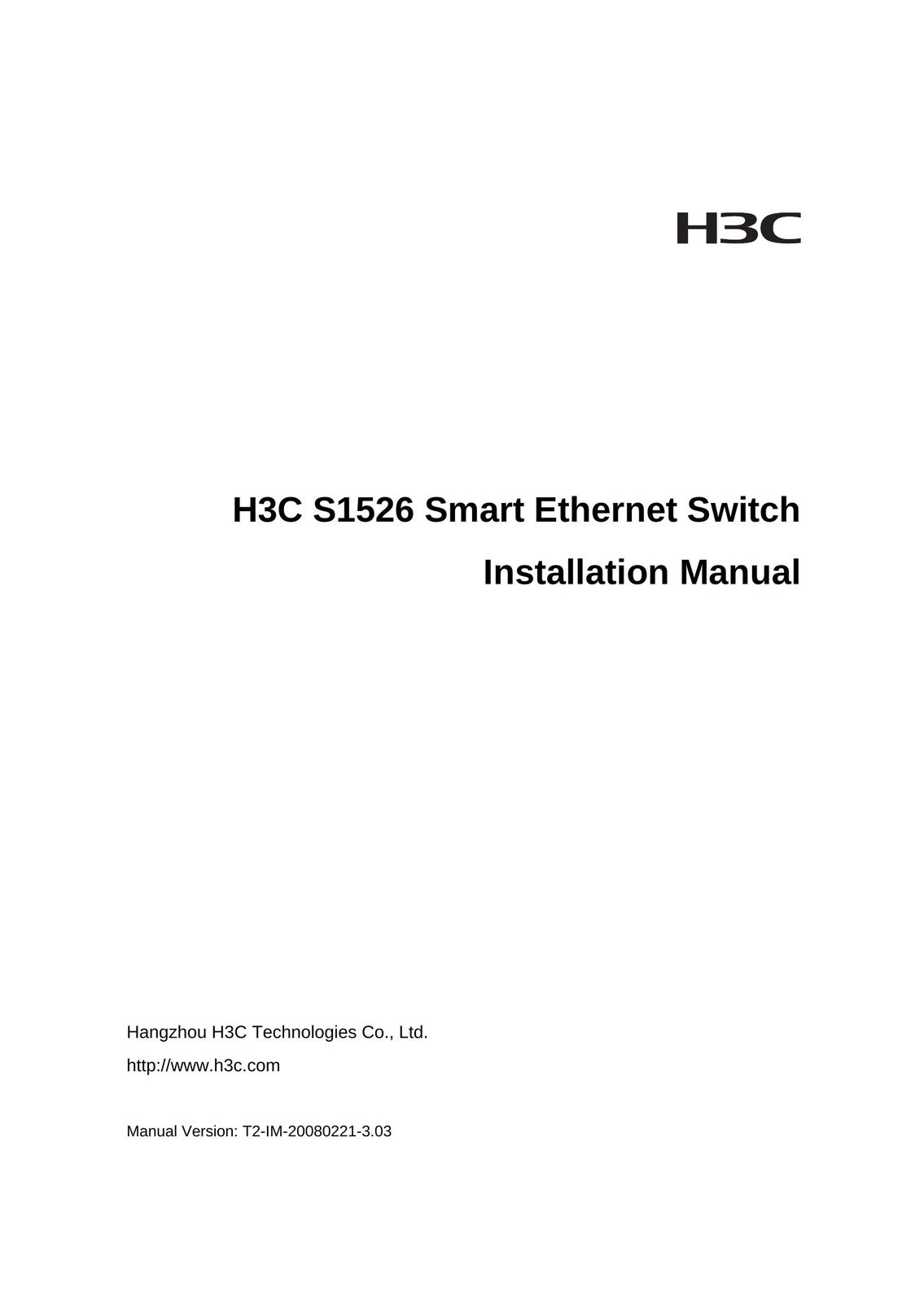 Addtron Technology S1526 Switch User Manual
