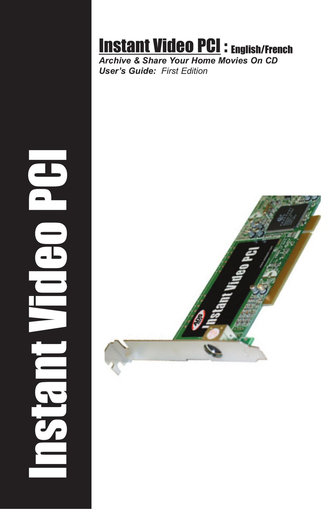 ADS Technologies Instant Video PCI Switch User Manual