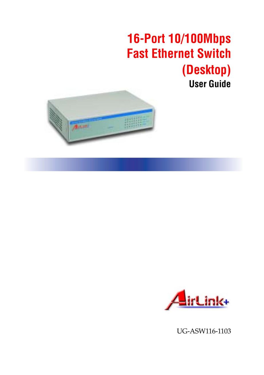 Airlink UG-ASW116-1103 Switch User Manual