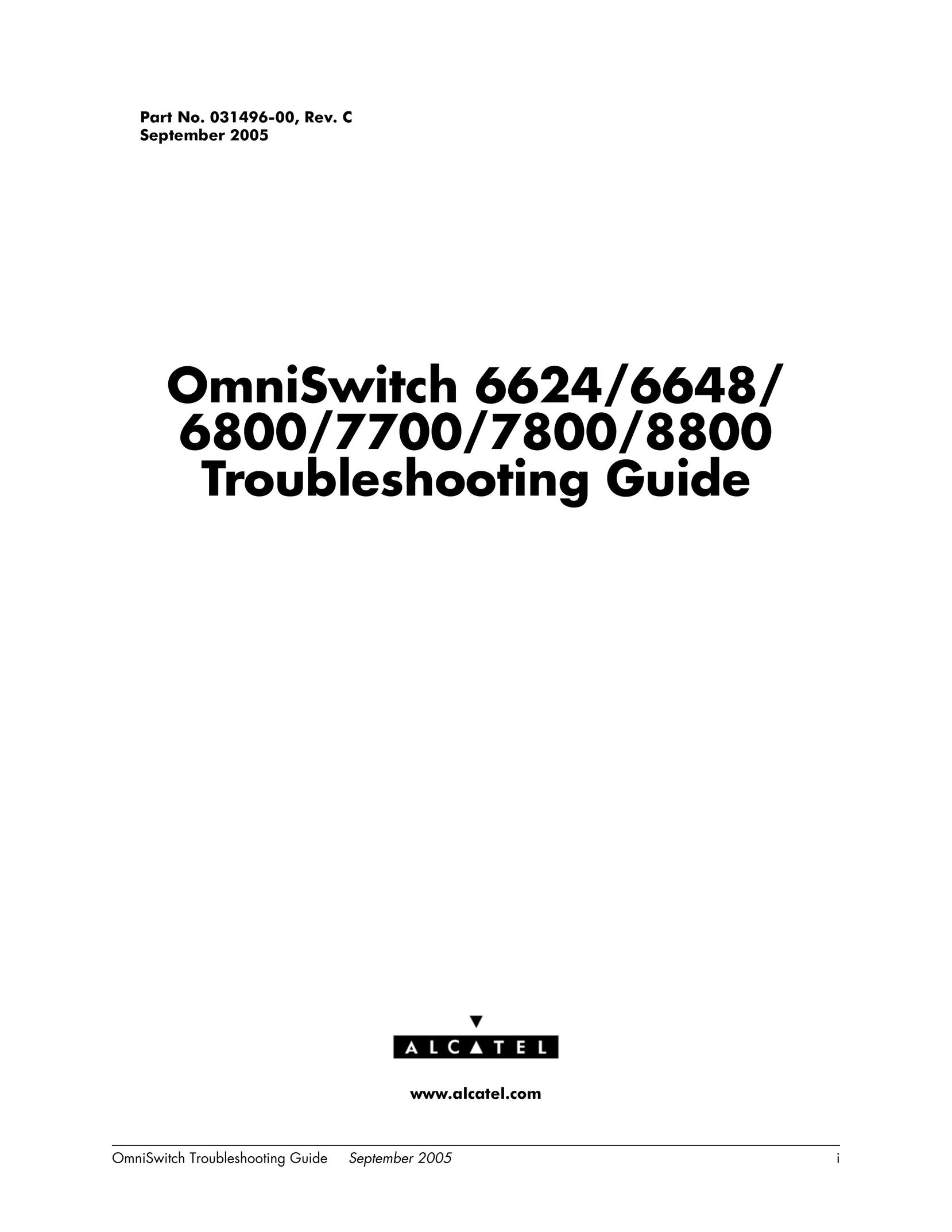 Alcatel Carrier Internetworking Solutions 6648 Switch User Manual