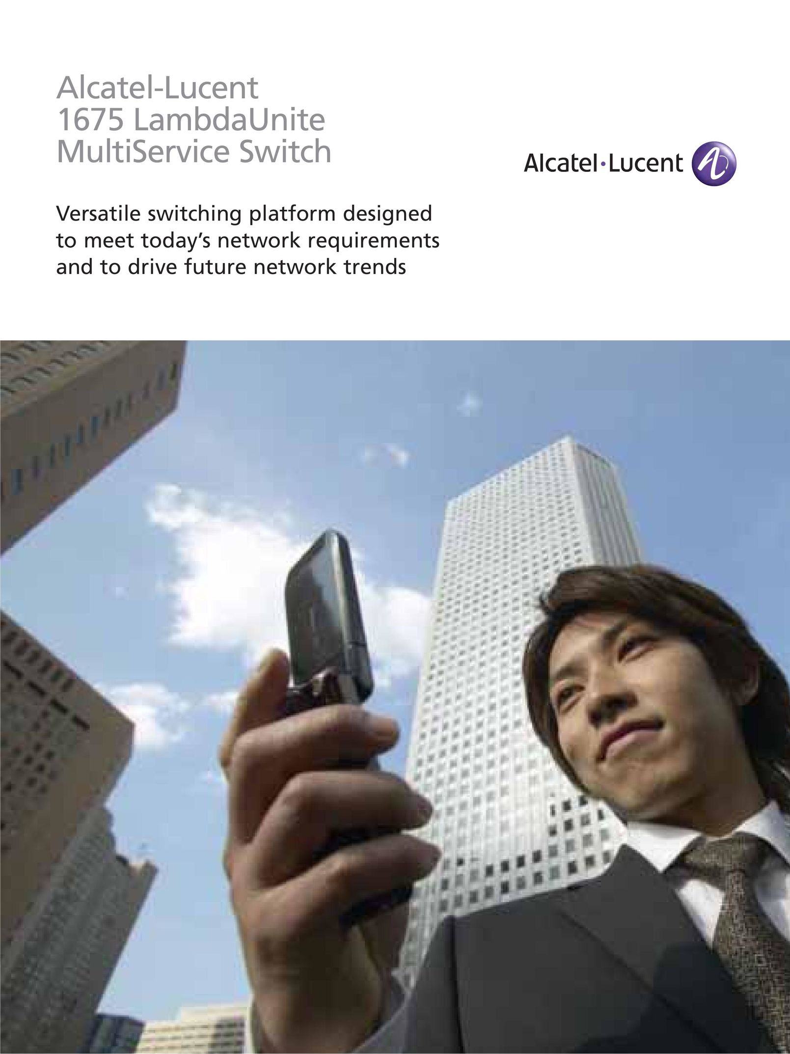 Alcatel-Lucent 1675 Switch User Manual