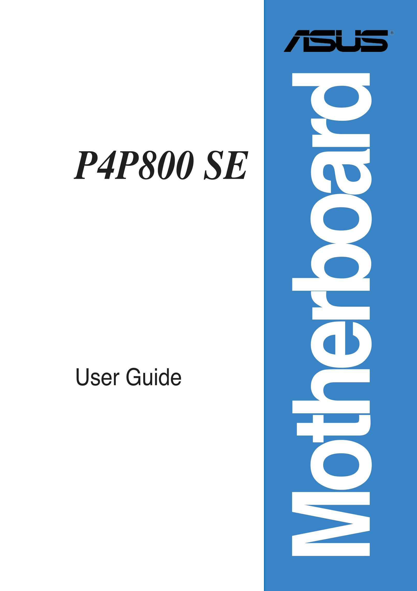 Asus P4P800 SE Switch User Manual