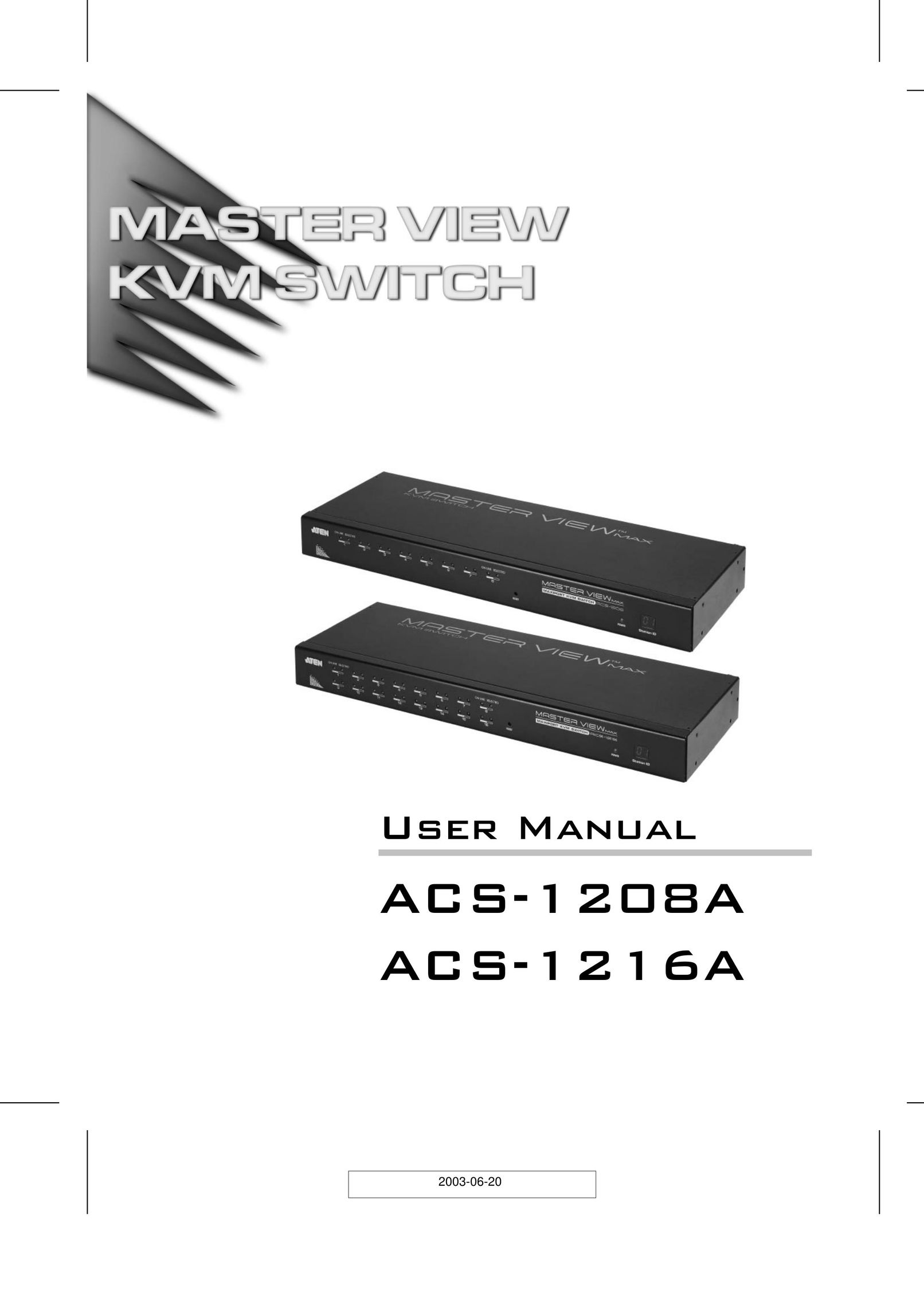 ATEN Technology ACS-1208A Switch User Manual