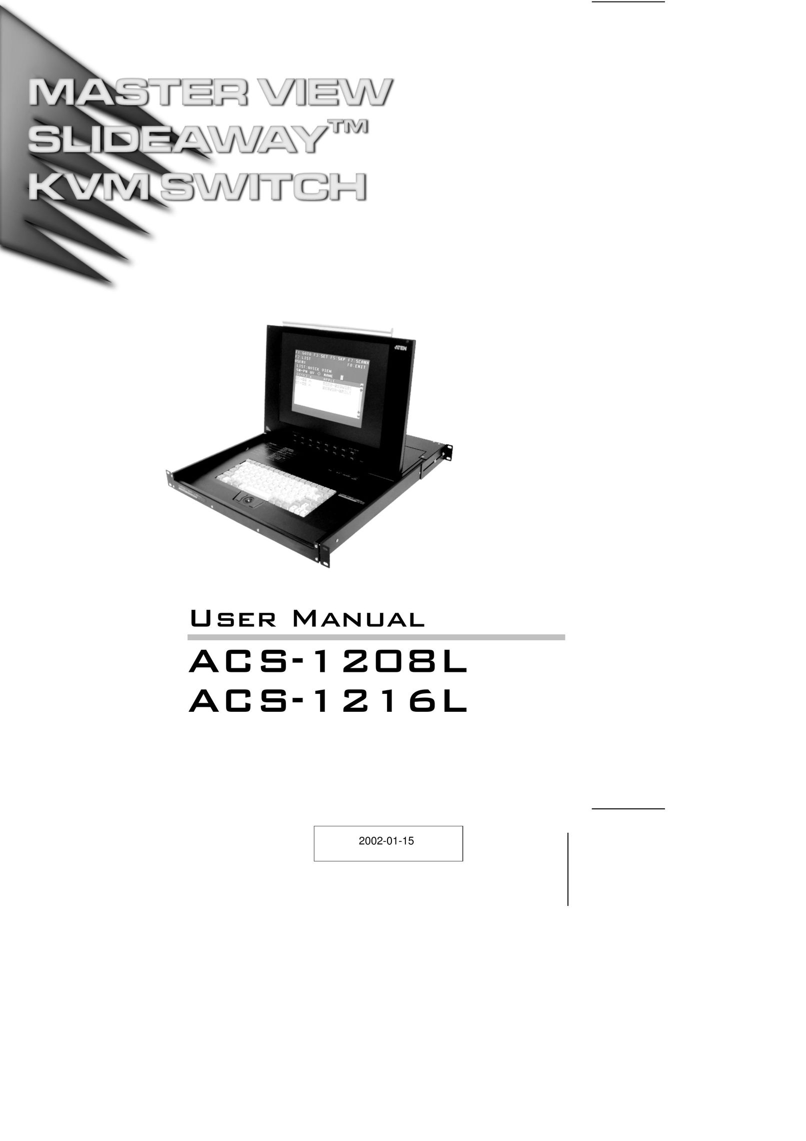 ATEN Technology ACS-1208L Switch User Manual