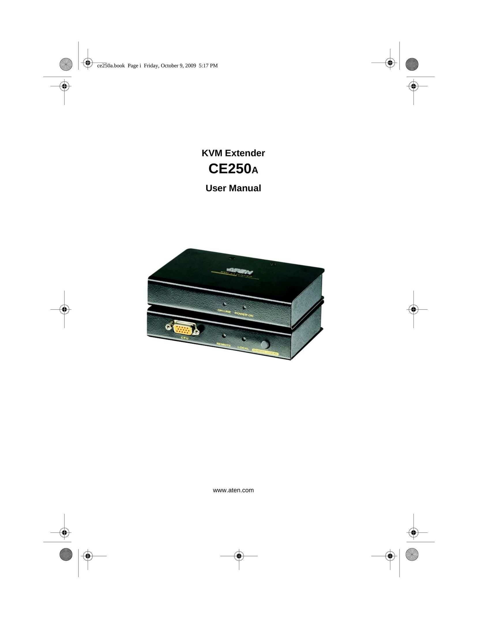 ATEN Technology CE250A Switch User Manual