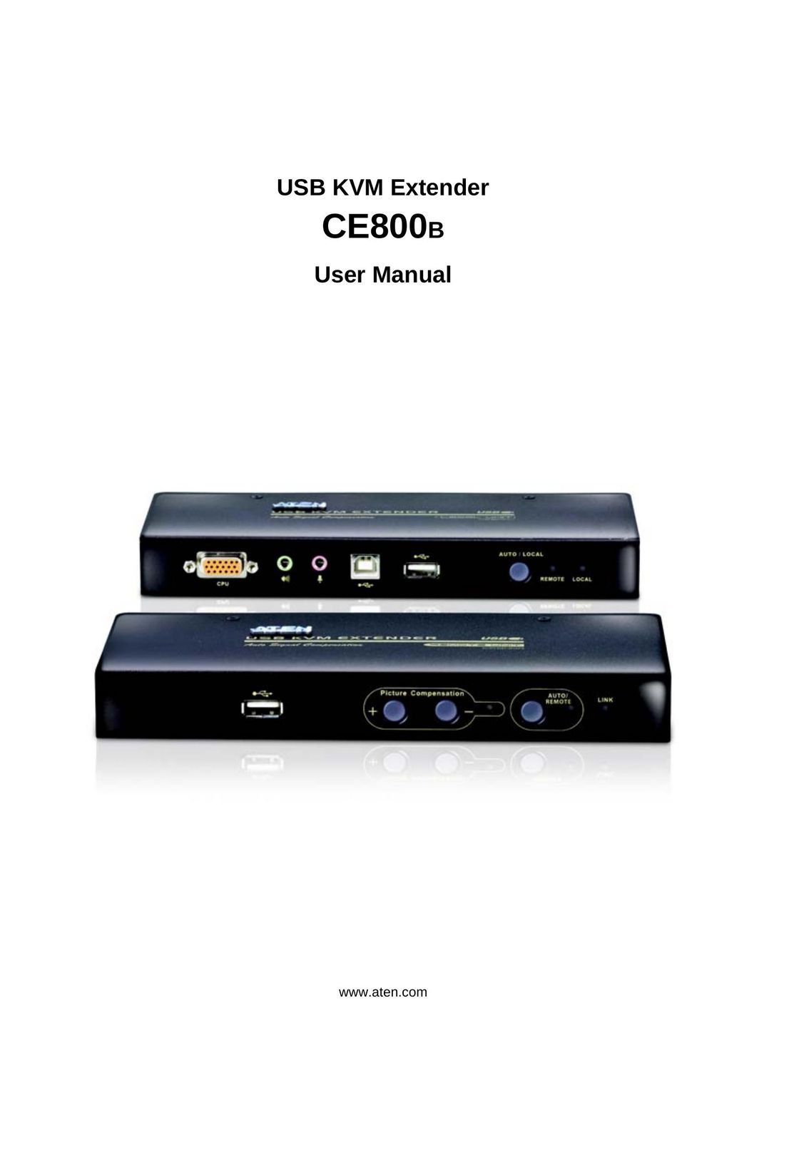 ATEN Technology CE800b Switch User Manual