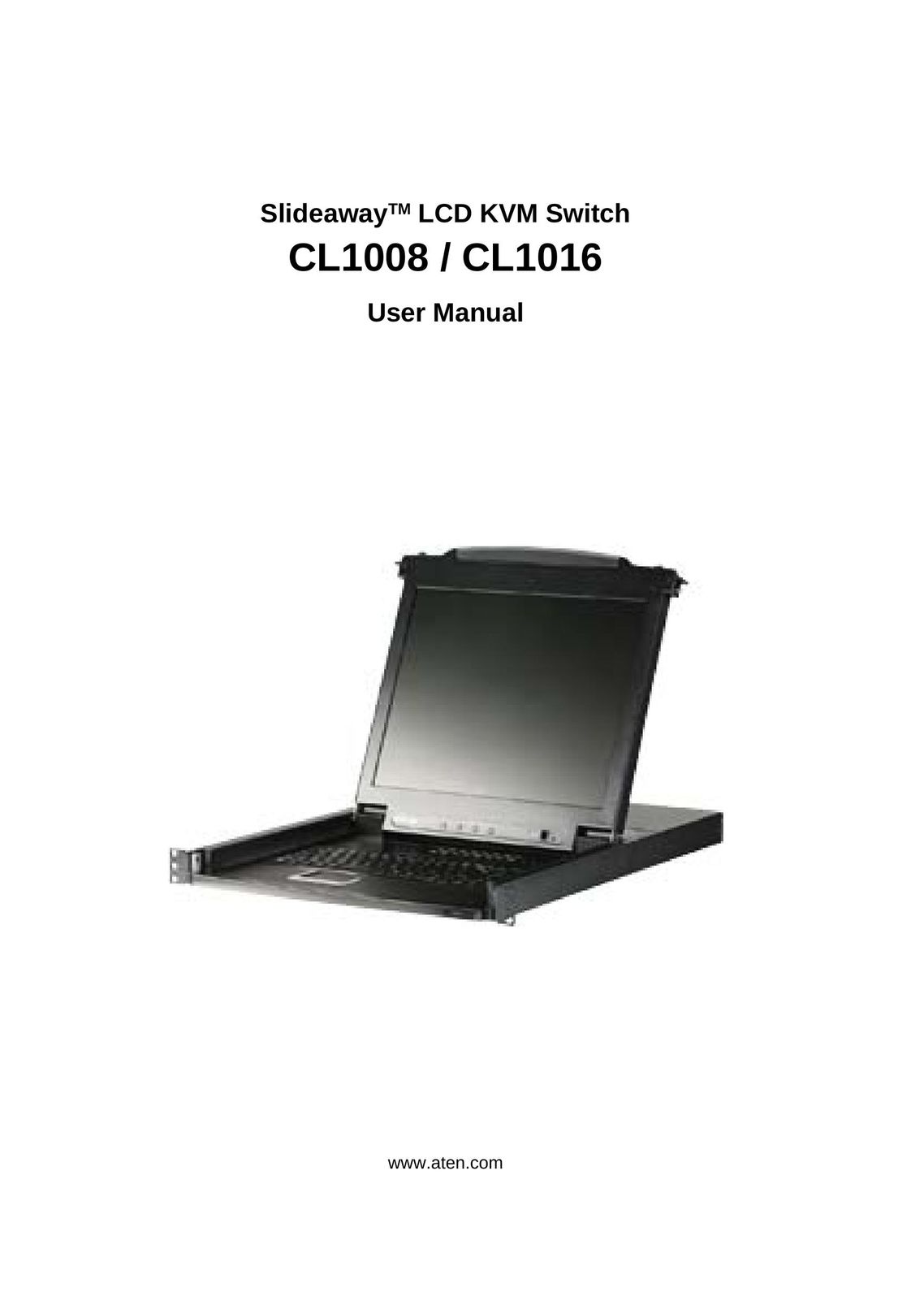 ATEN Technology CL1008M Switch User Manual