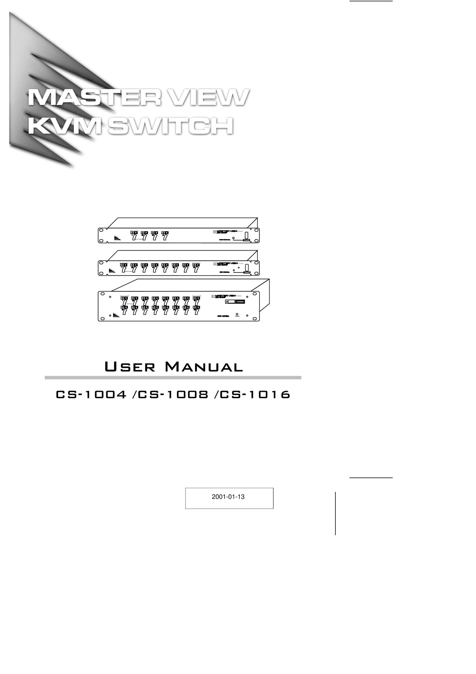ATEN Technology CS-1004 Switch User Manual