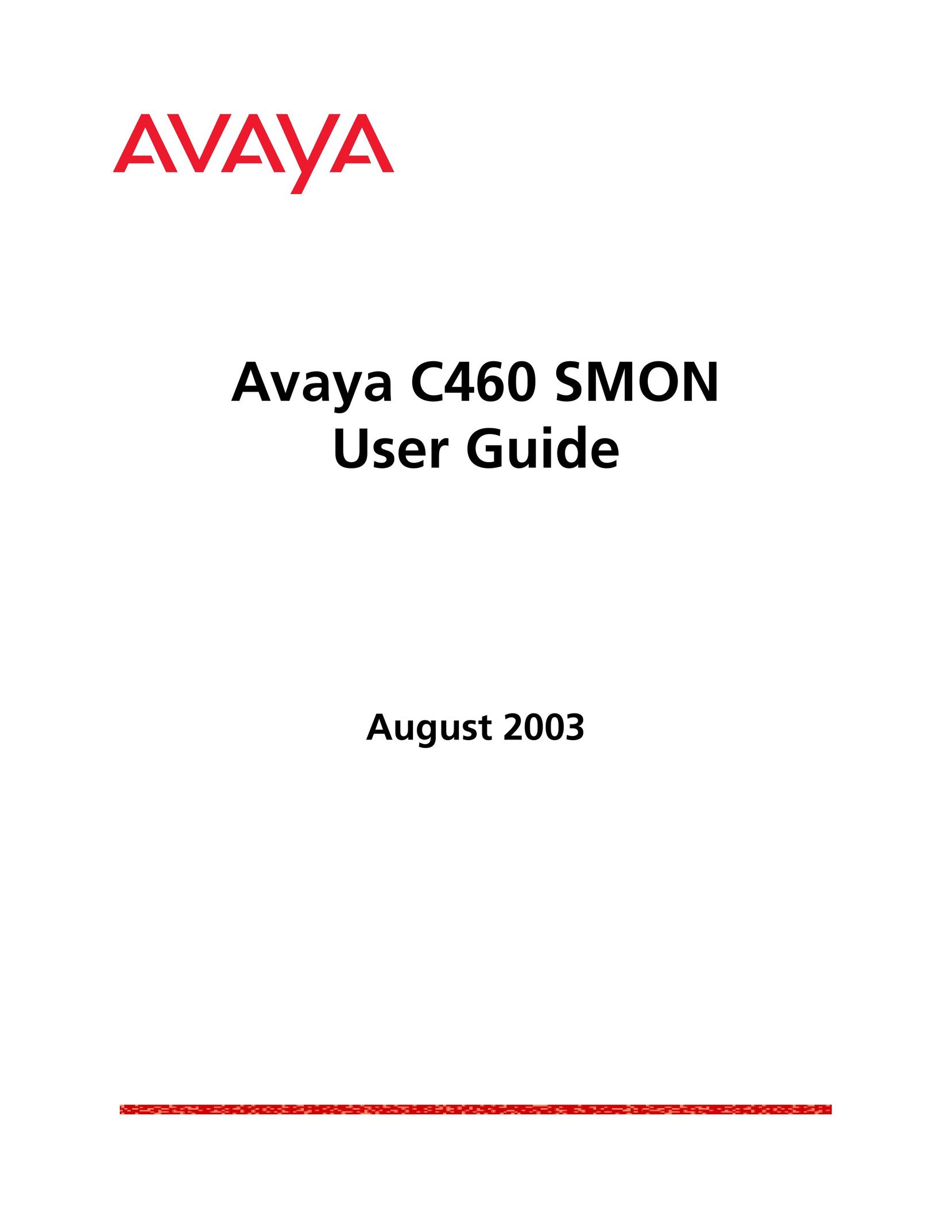 Avaya C460 SMON Switch User Manual