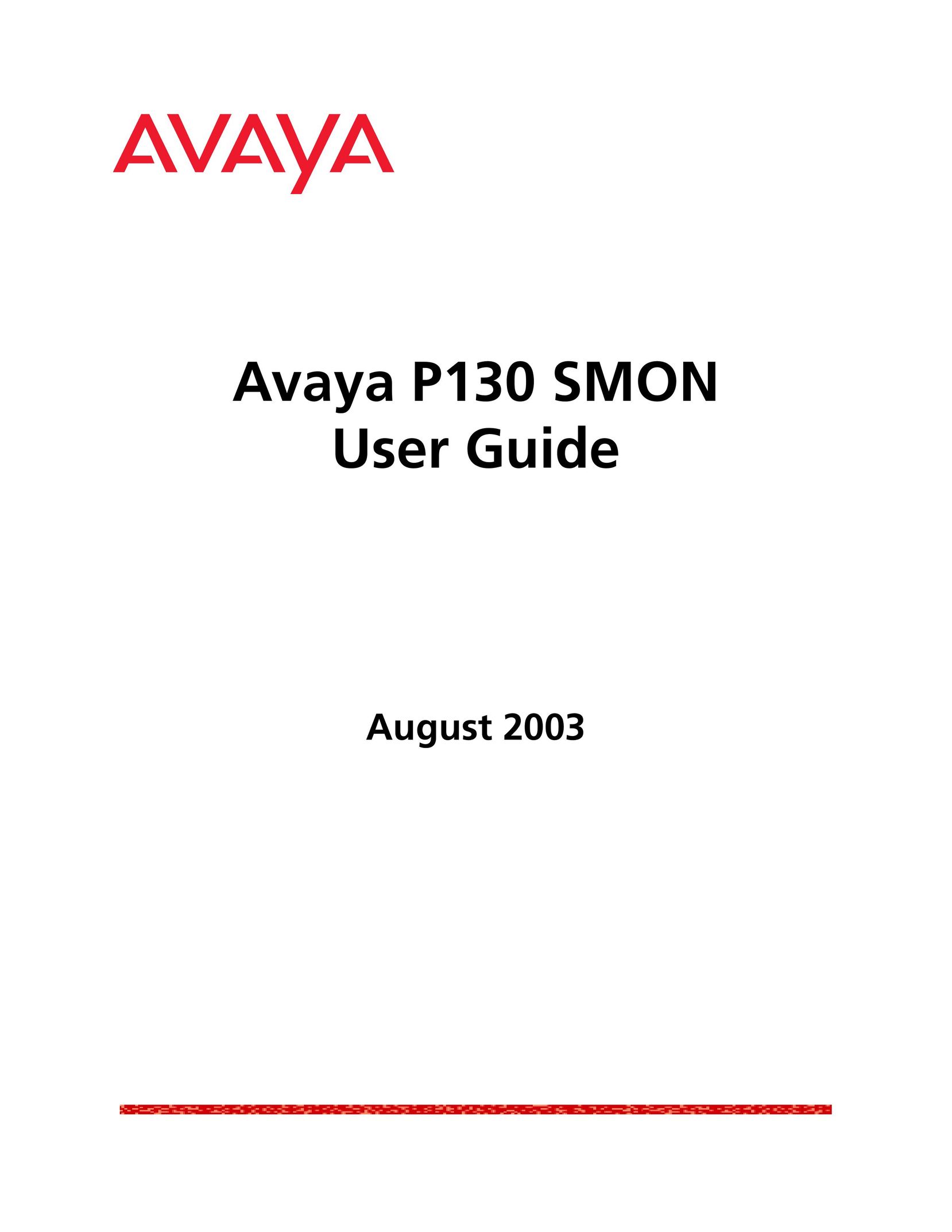 Avaya P130 SMON Switch User Manual