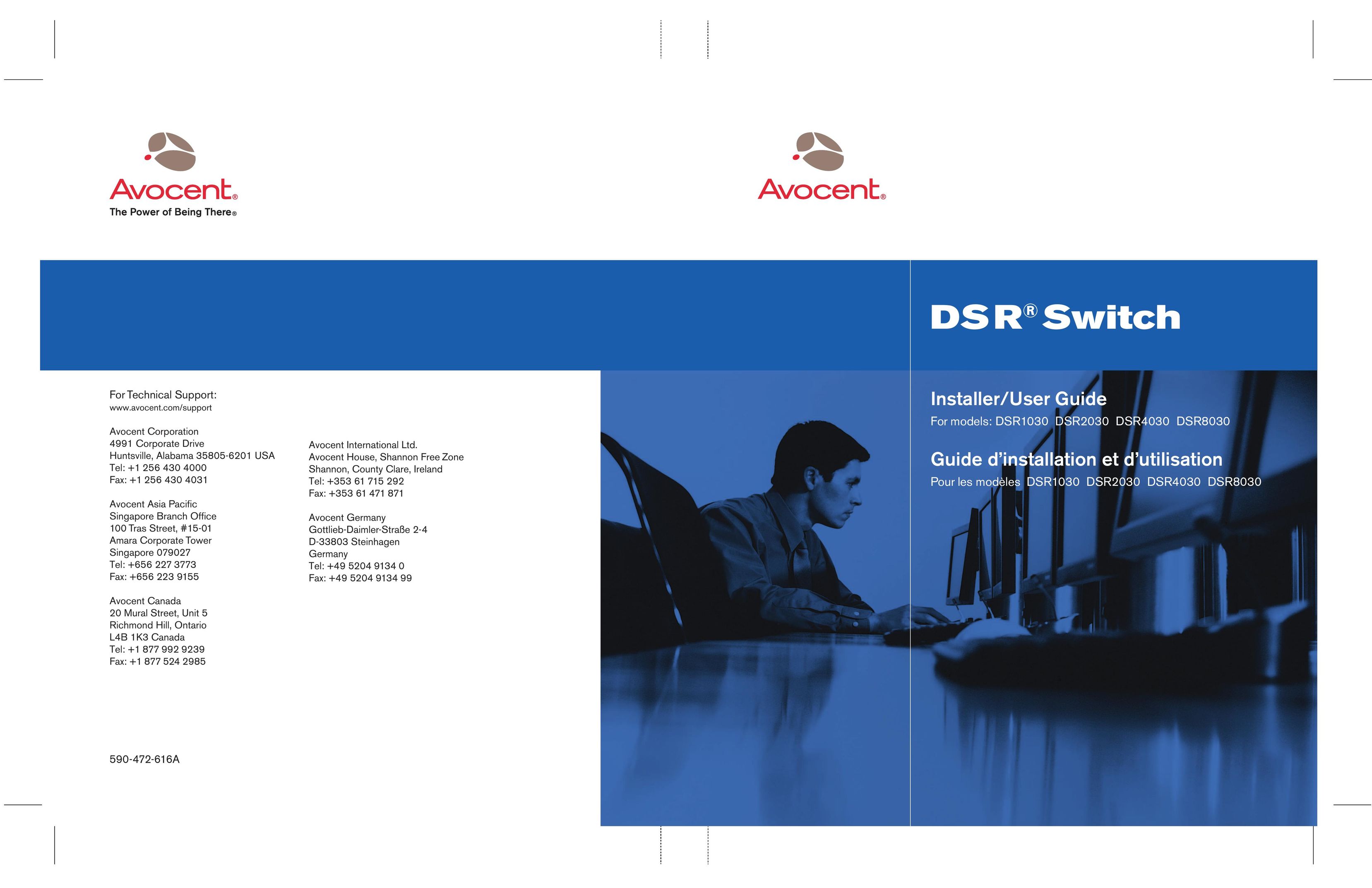 Avocent DSR1030 Switch User Manual