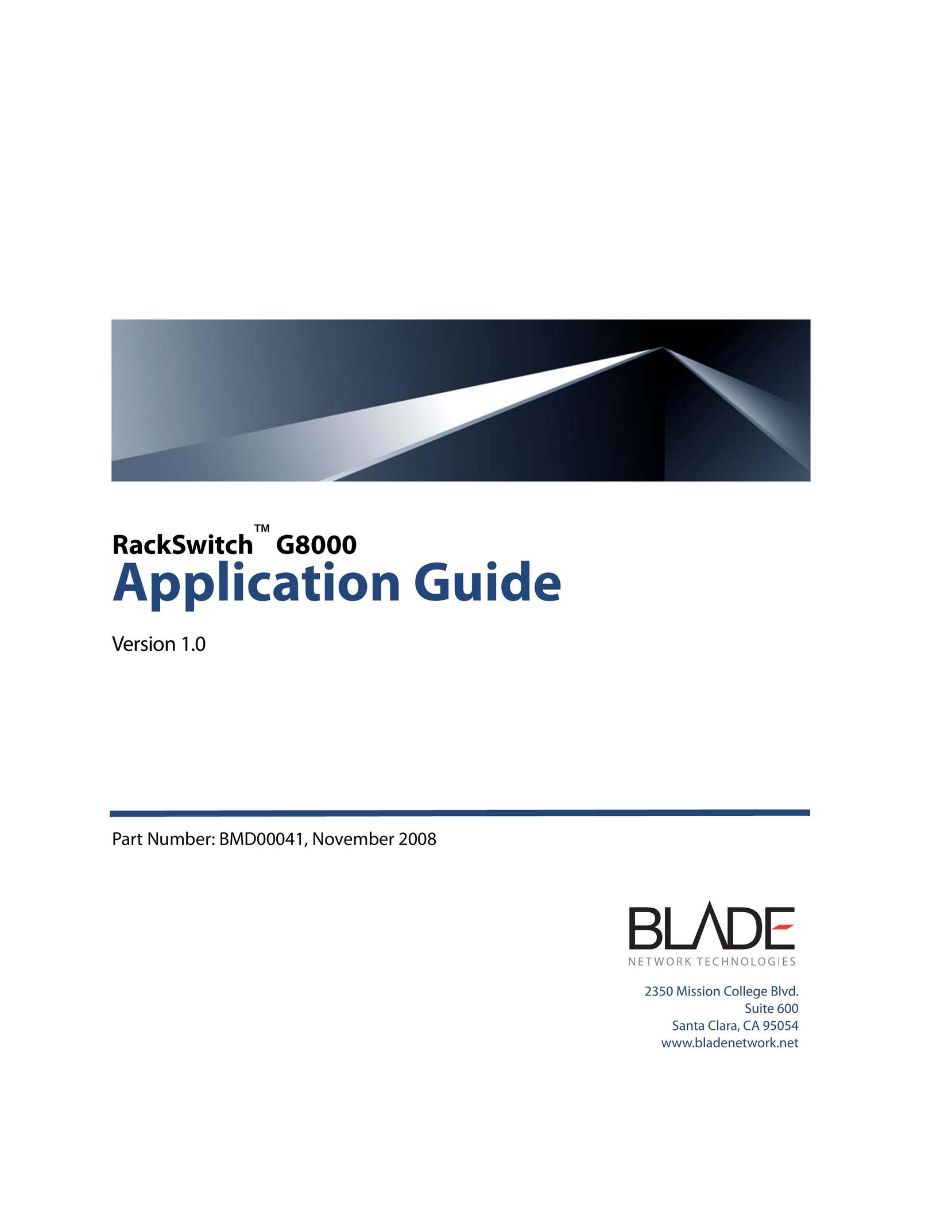 Blade ICE G8000 Switch User Manual