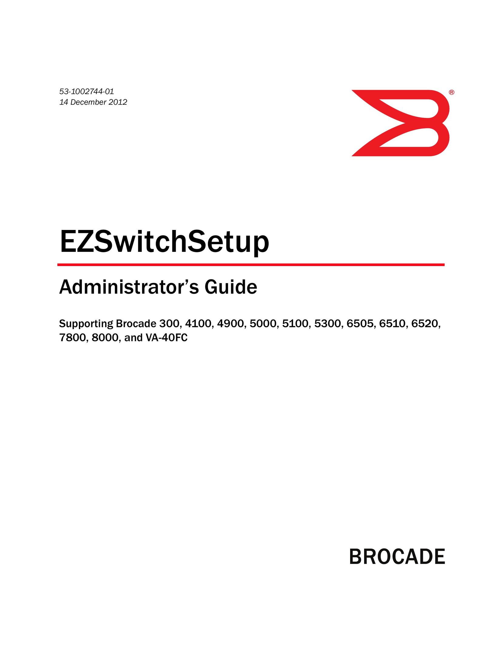 Brocade Communications Systems 6505 Switch User Manual