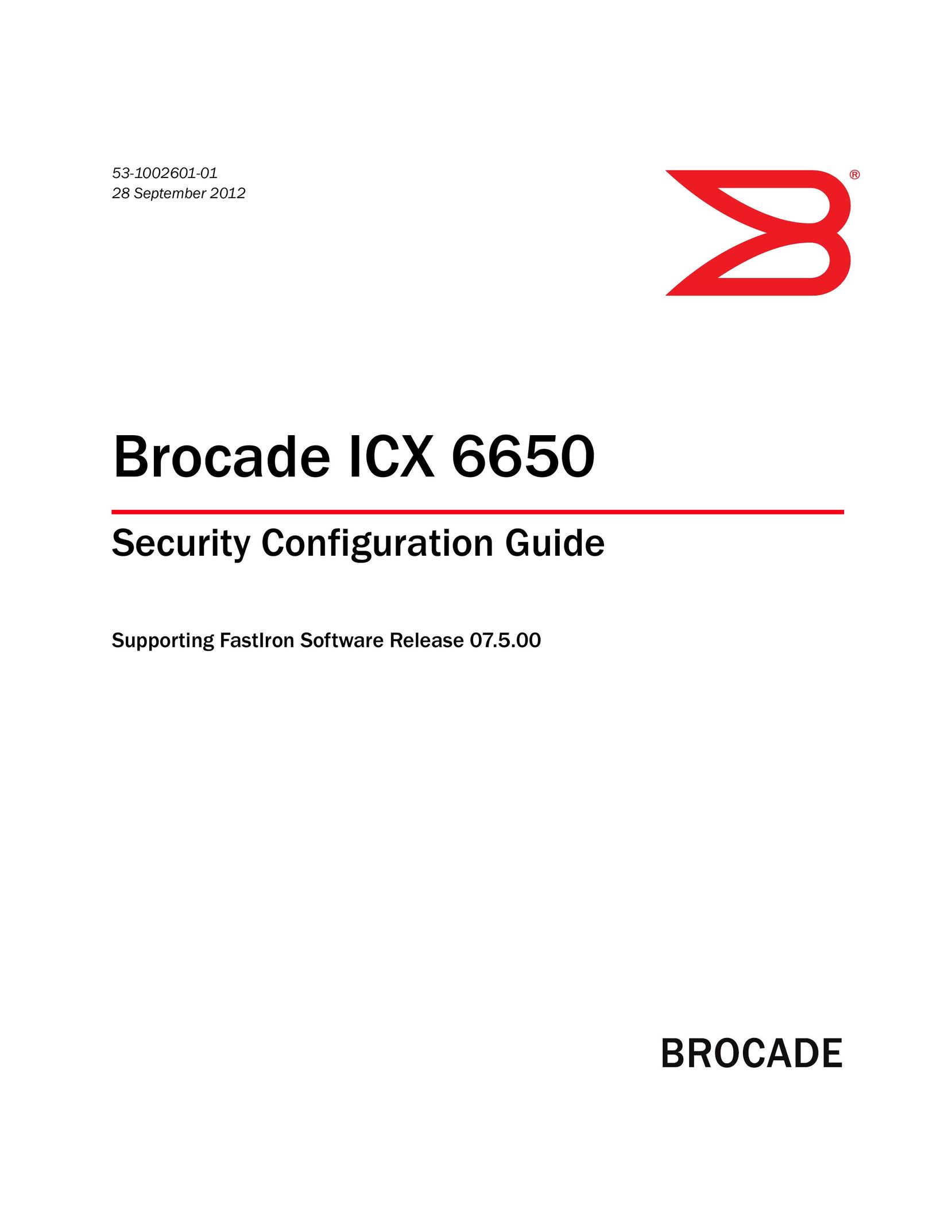 Brocade Communications Systems 6650 Switch User Manual