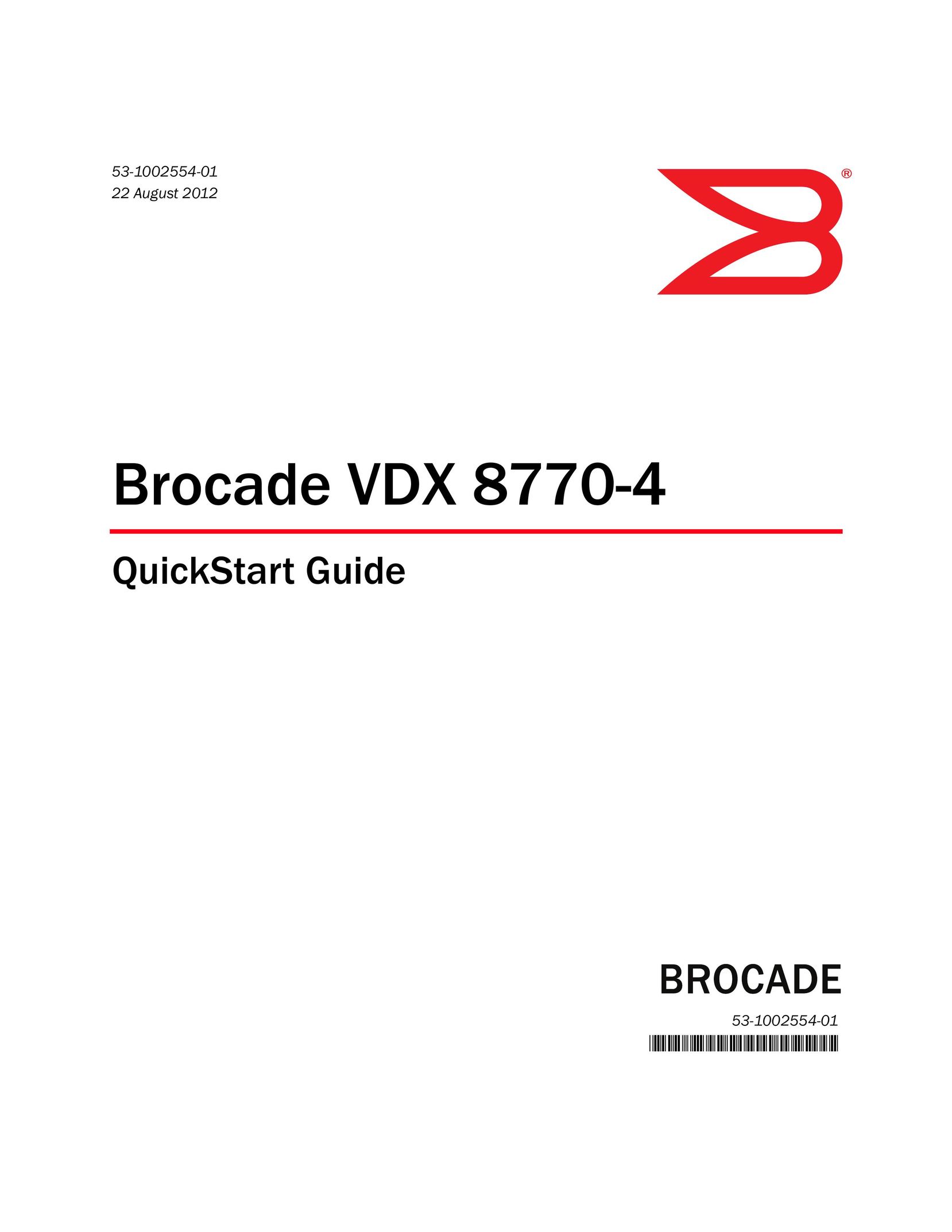 Brocade Communications Systems 8770-4 Switch User Manual