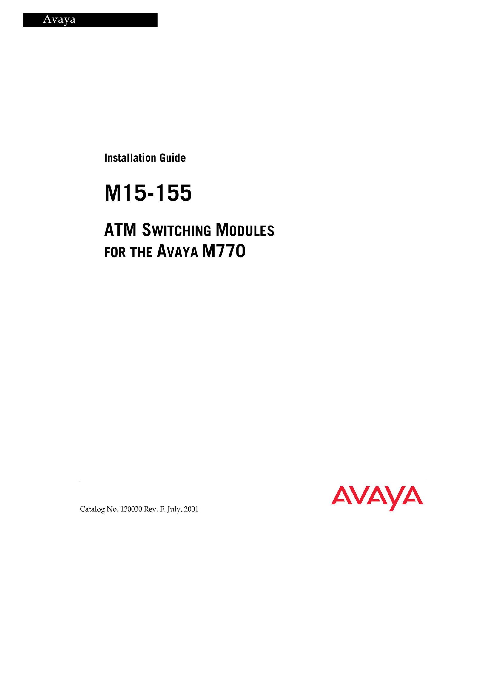 Canon M15-155 Switch User Manual