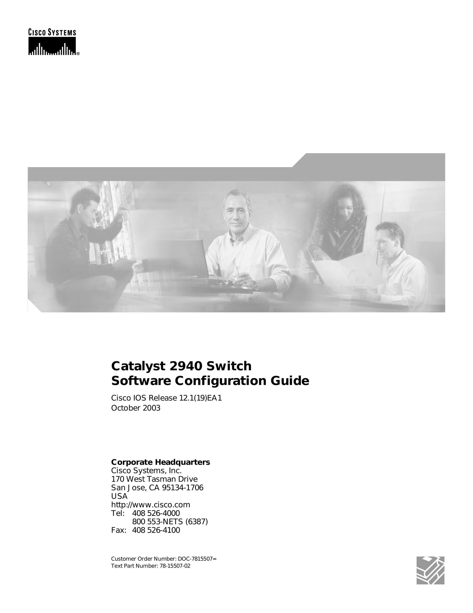 Cisco Systems 2940 Switch User Manual