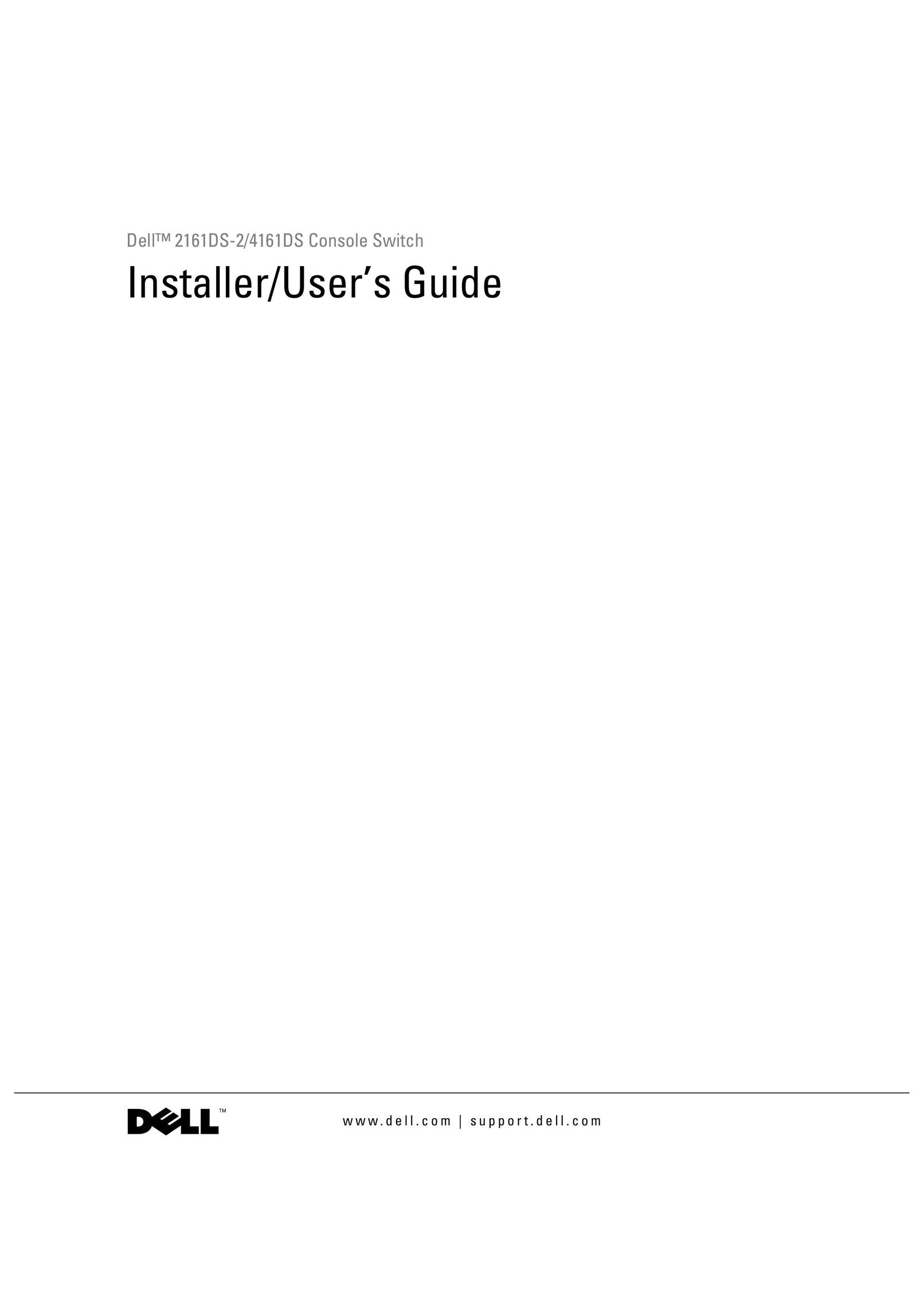 Dell 2161DS-2 Switch User Manual