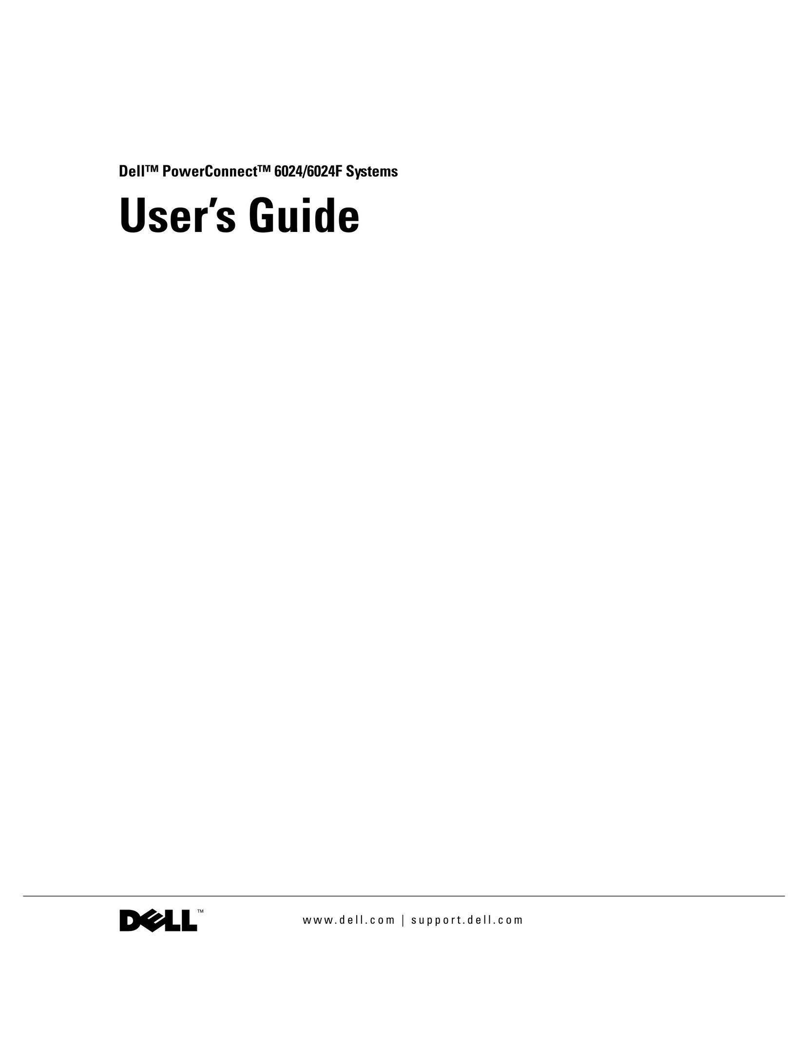 Dell 6024 Switch User Manual