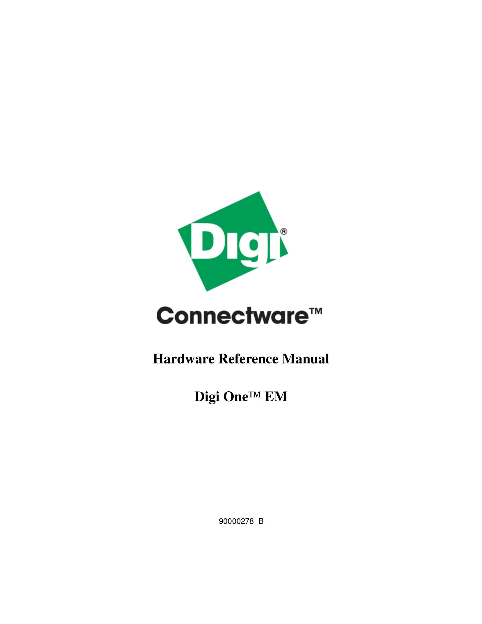 Digi 90000278_B Switch User Manual