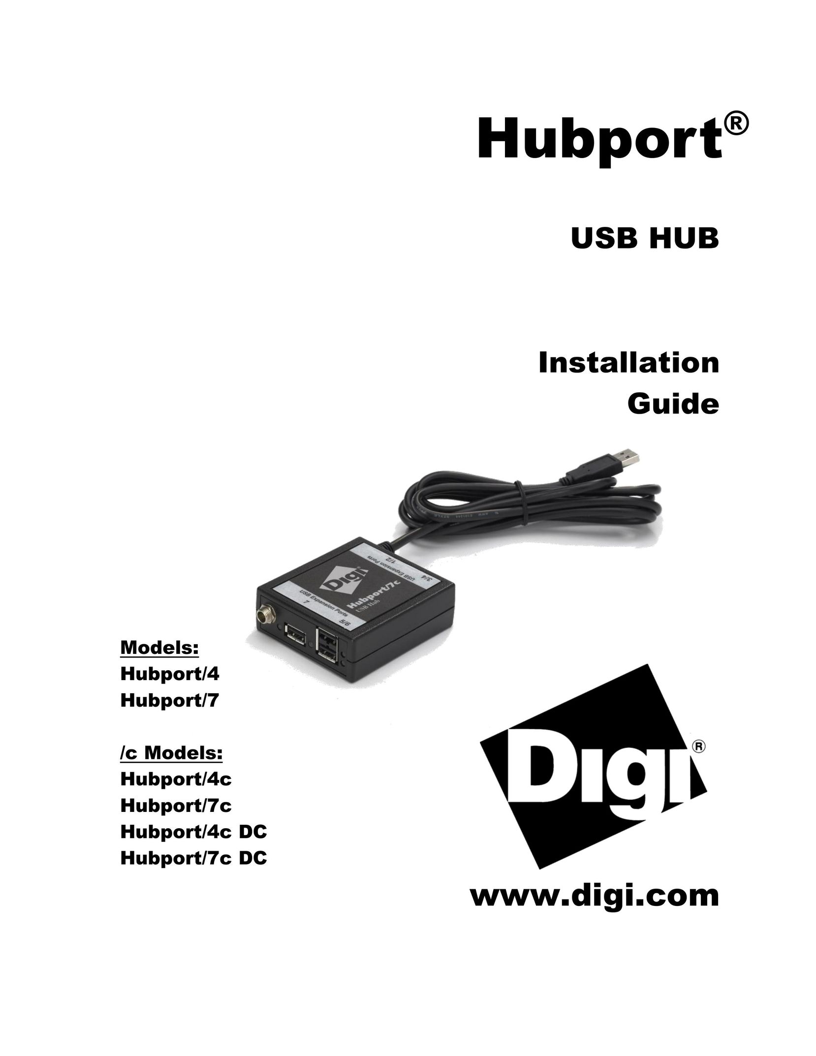 Digi Hubport/4c DC Switch User Manual