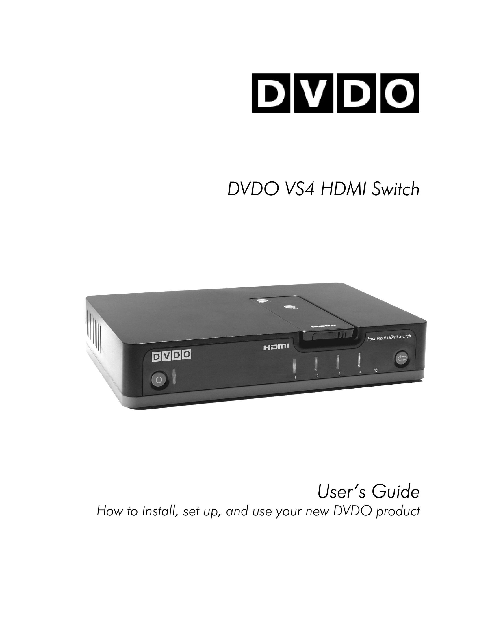 DVDO VS4 Switch User Manual