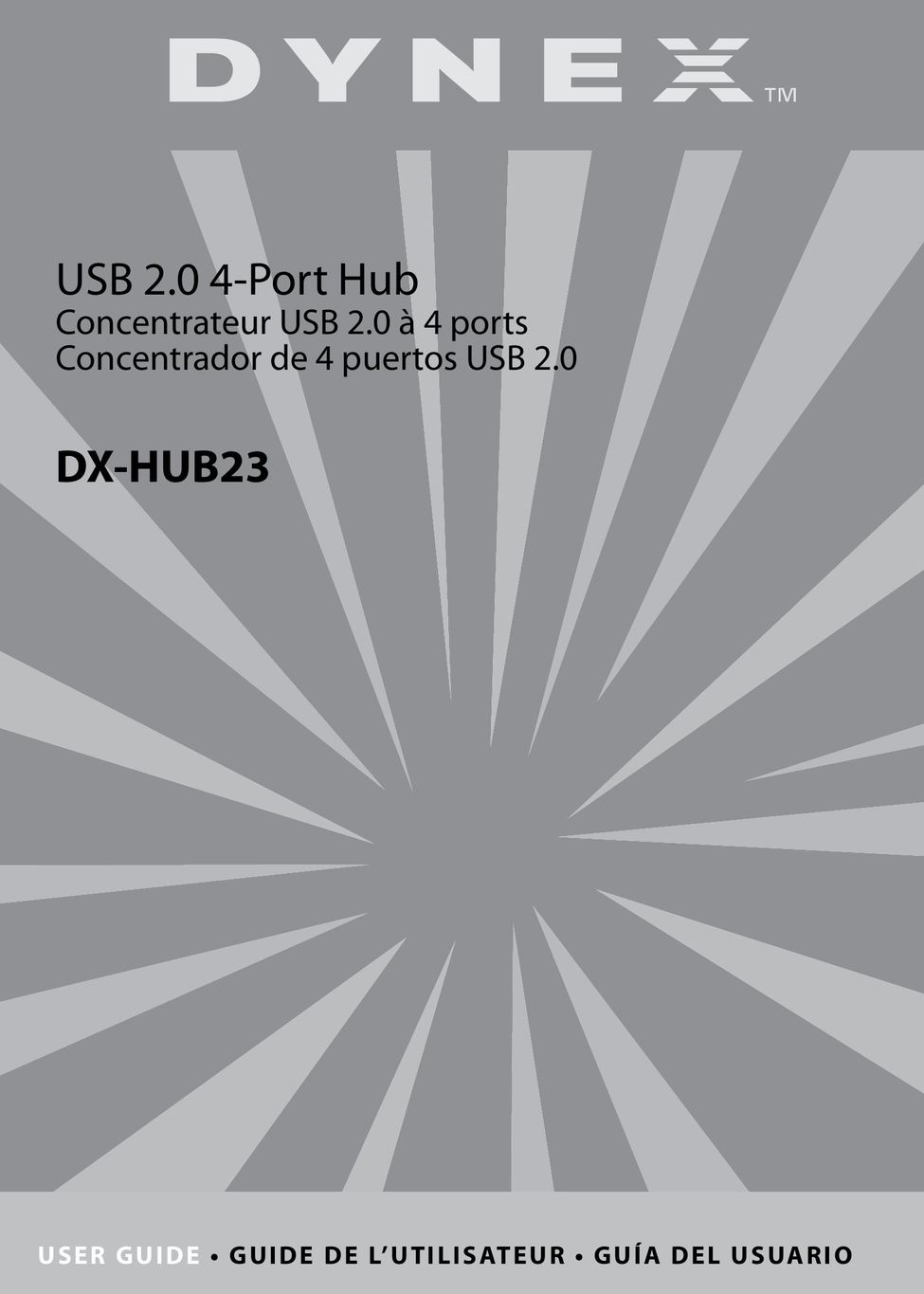 Dynex DX-HUB23 Switch User Manual