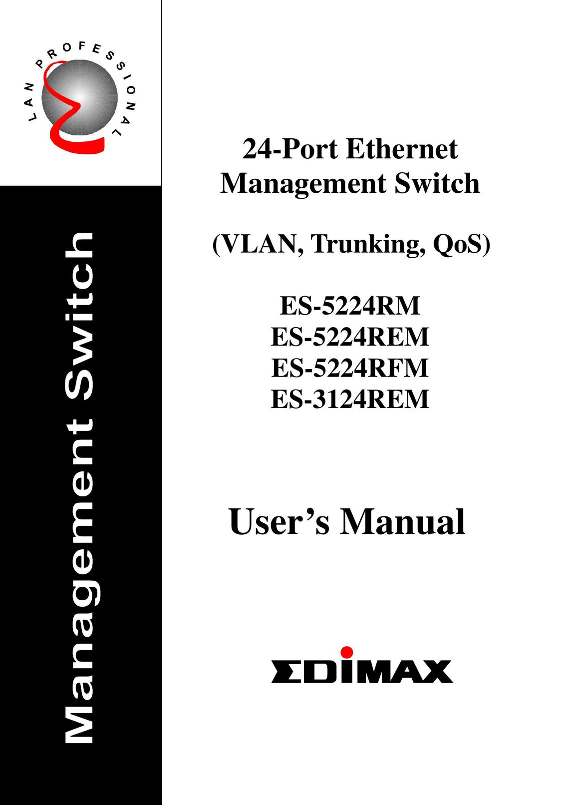 Edimax Technology ES-5224RFM Switch User Manual