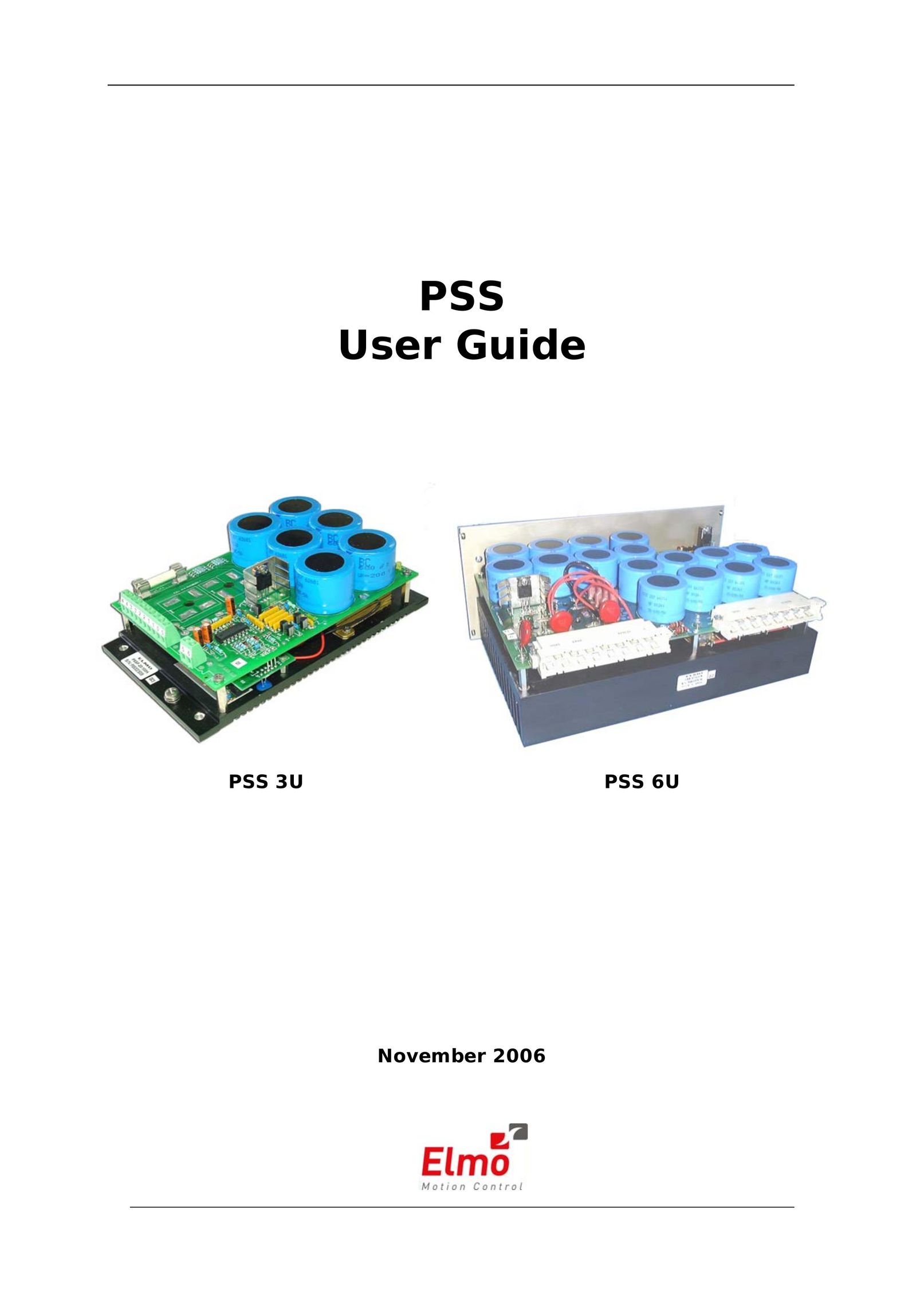 Elmo PSS 6U Switch User Manual
