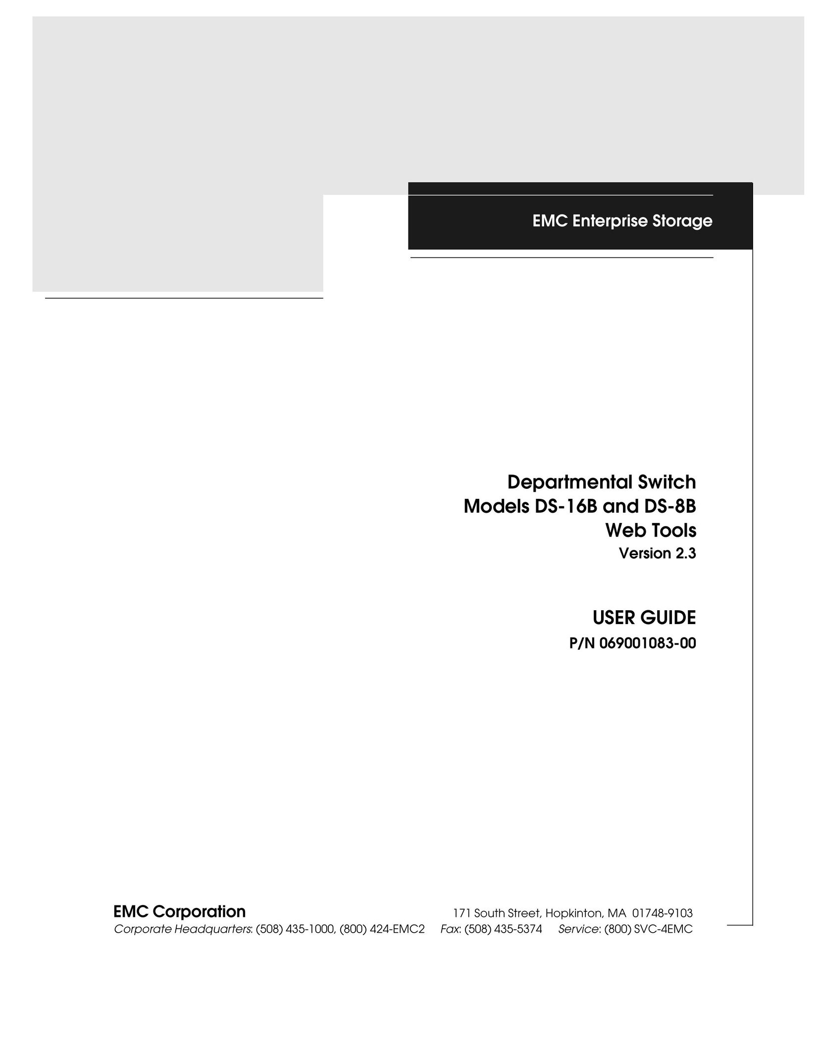 EMC DS-16B Switch User Manual