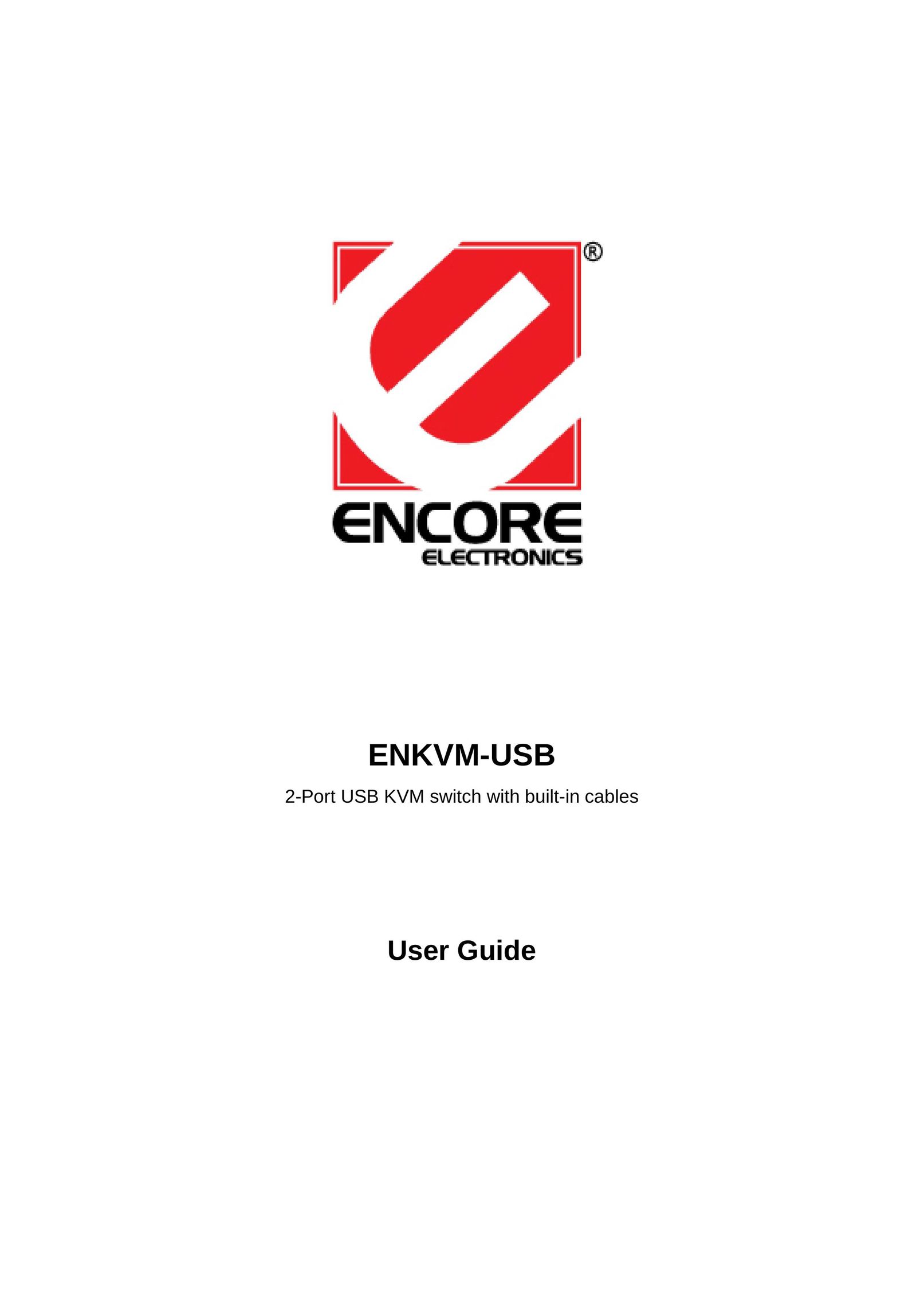 Encore electronic ENKVM-USB Switch User Manual