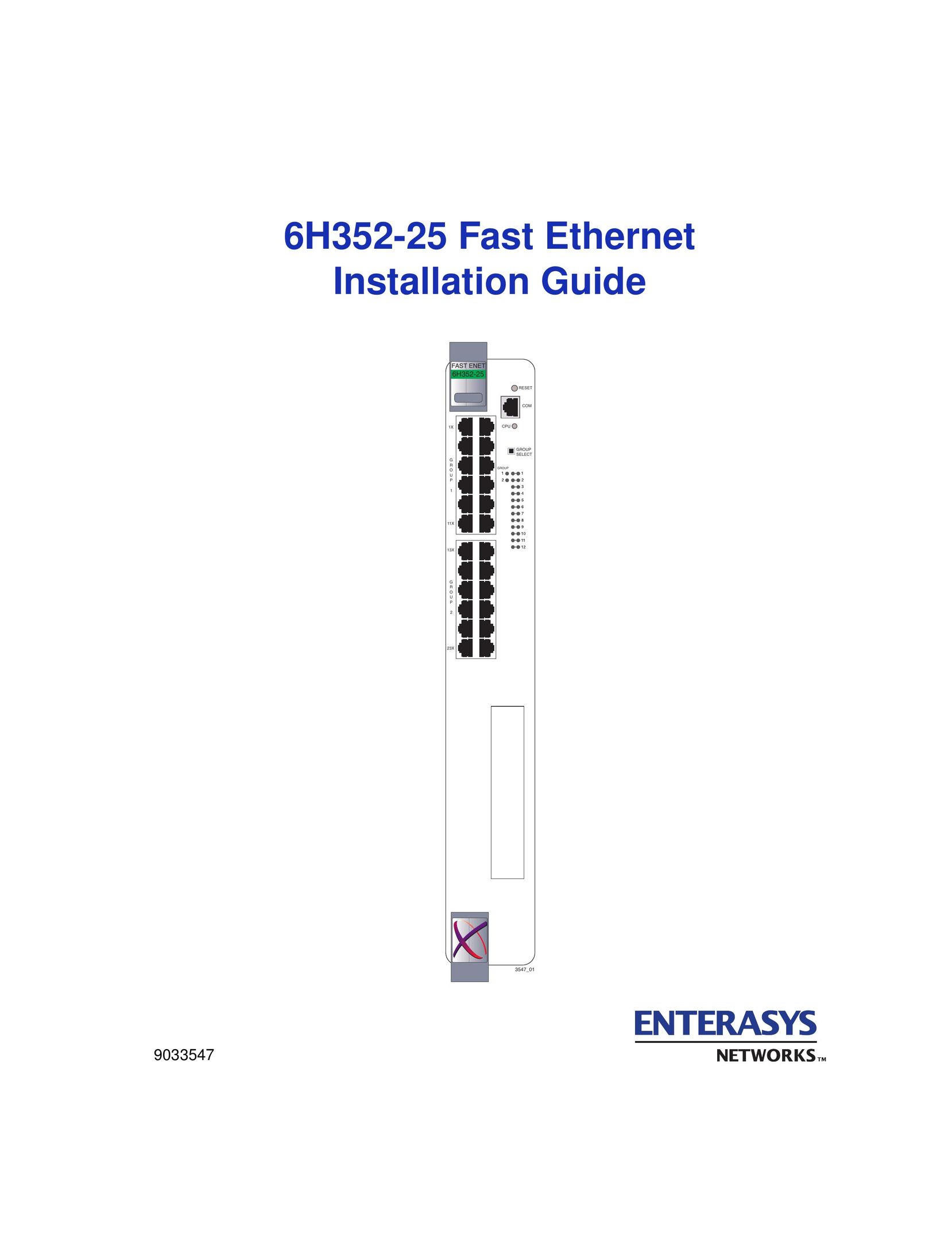 Enterasys Networks 6H352-25 Switch User Manual
