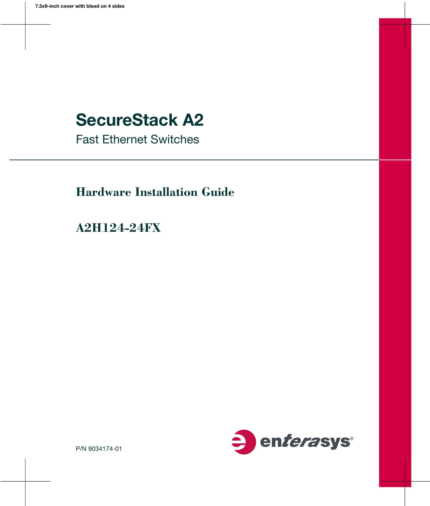 Enterasys Networks A2H124-24FX Switch User Manual