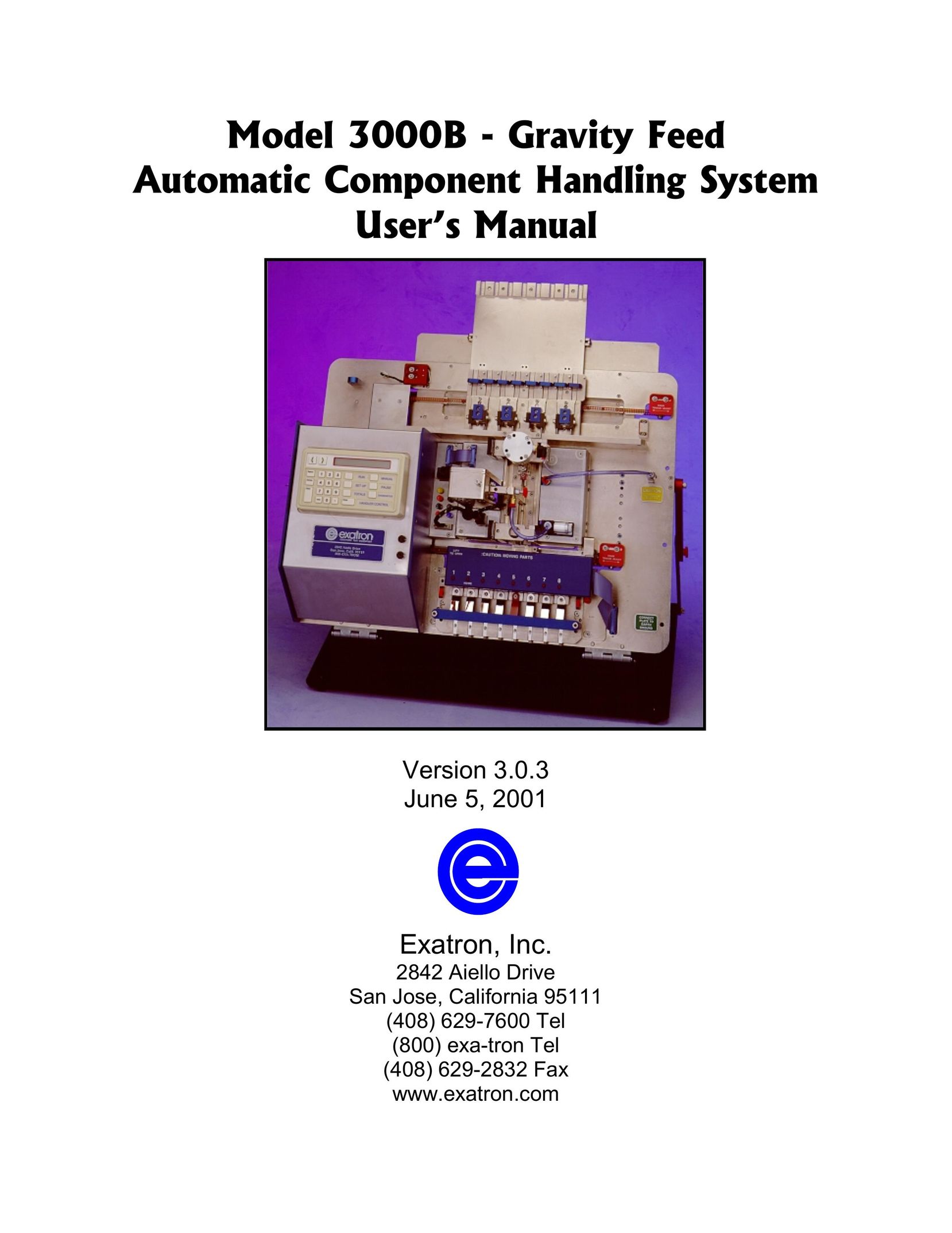 Extron electronic 3000B Switch User Manual