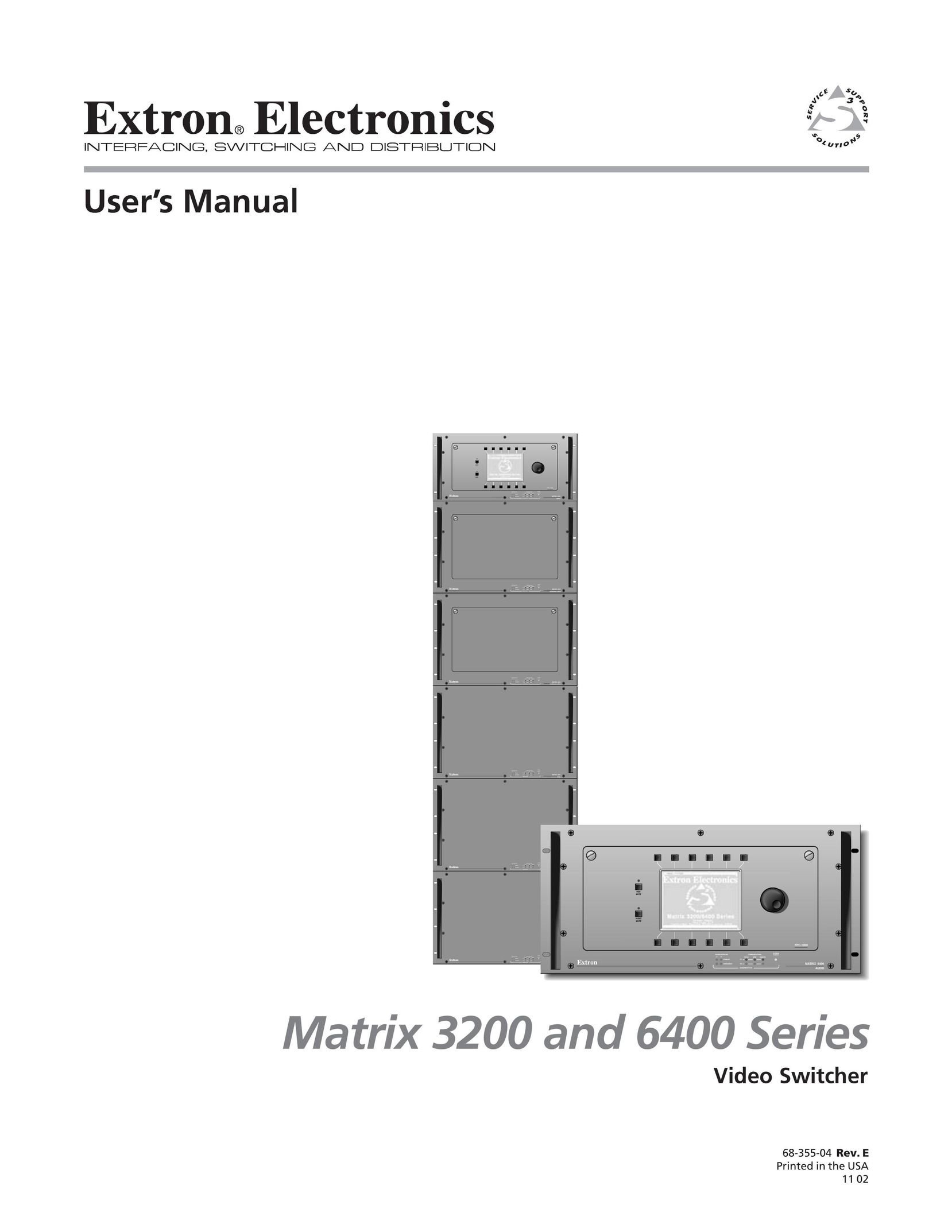 Extron electronic 6400 Series Switch User Manual