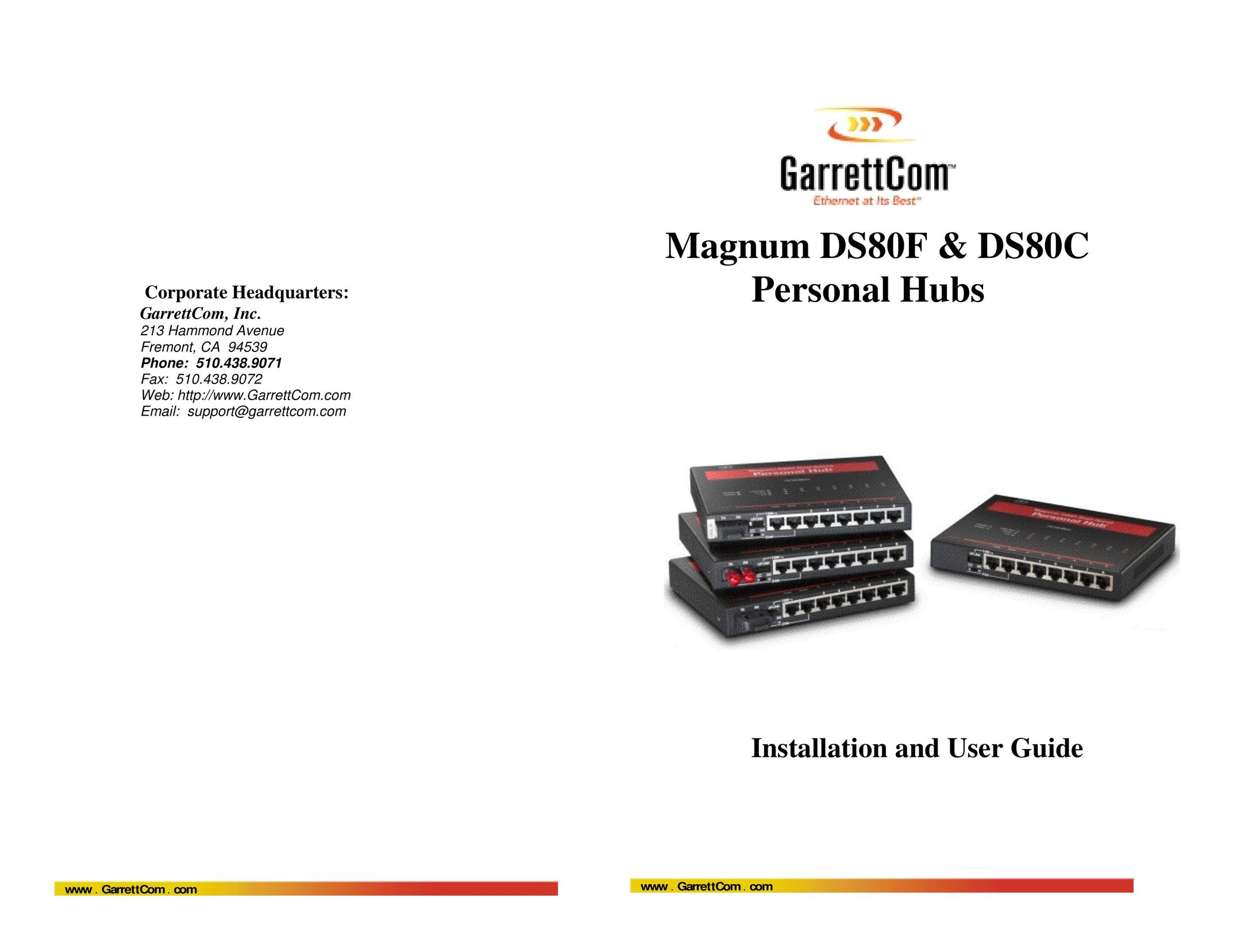 GarrettCom DS80F Switch User Manual