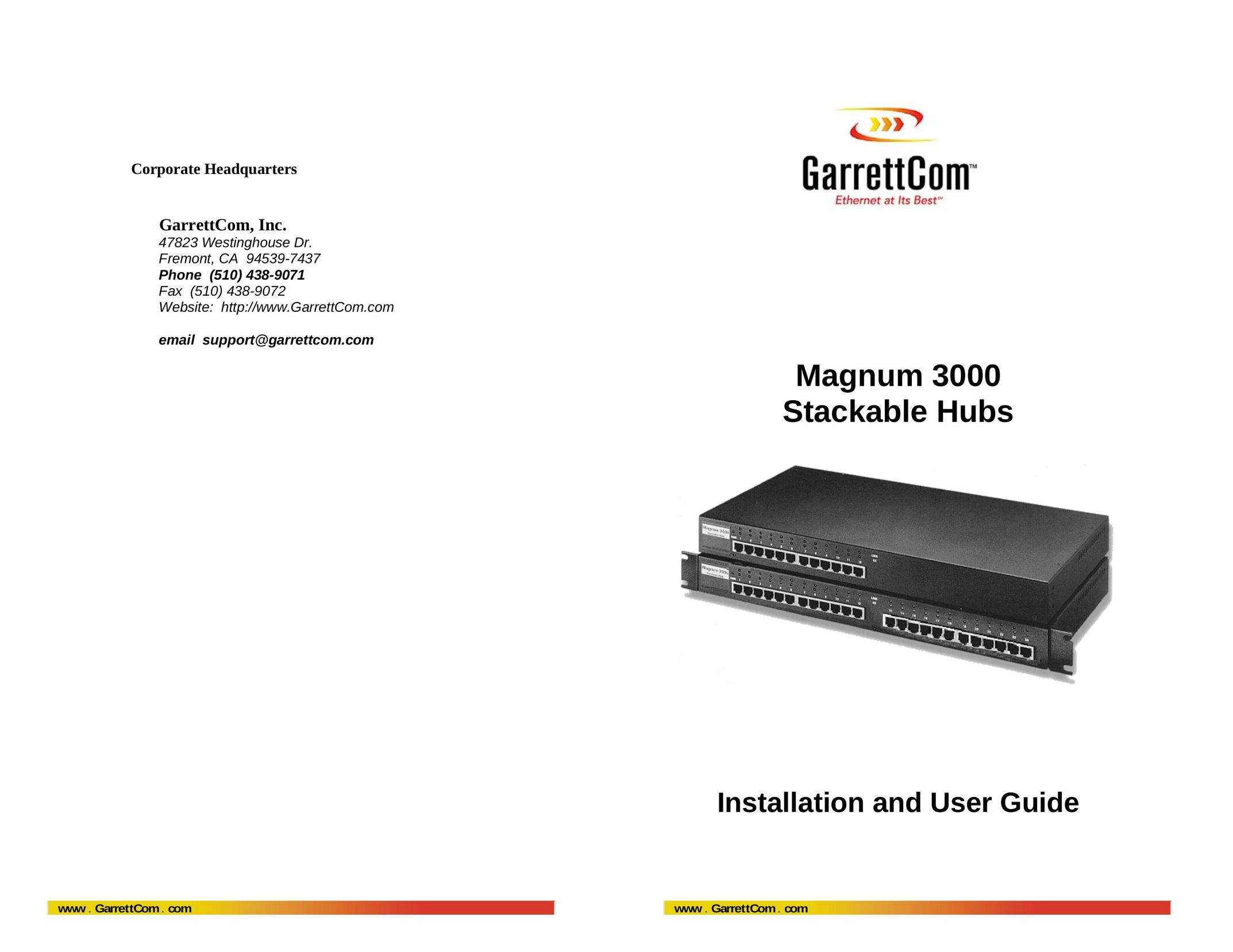 GarrettCom Magnum 3000 Switch User Manual