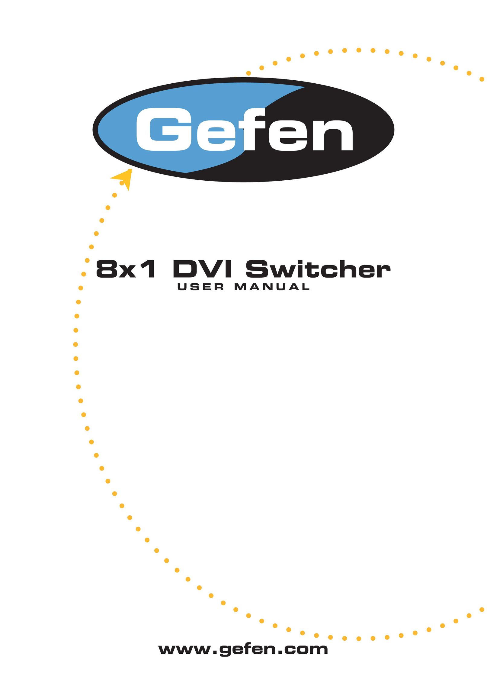 Gefen 8x1 DVI Switch User Manual