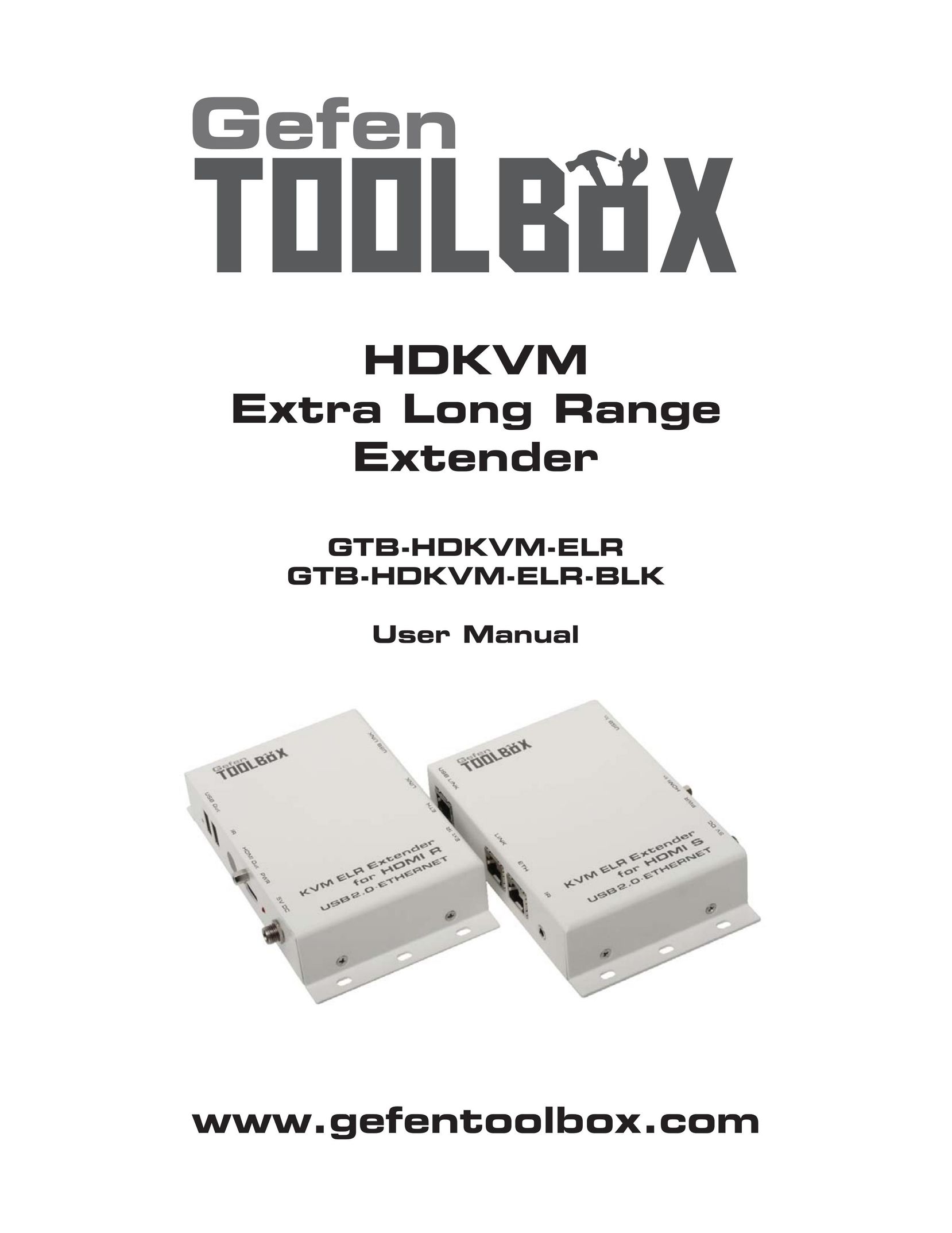 Gefen GTB-HDKVM-ELR Switch User Manual