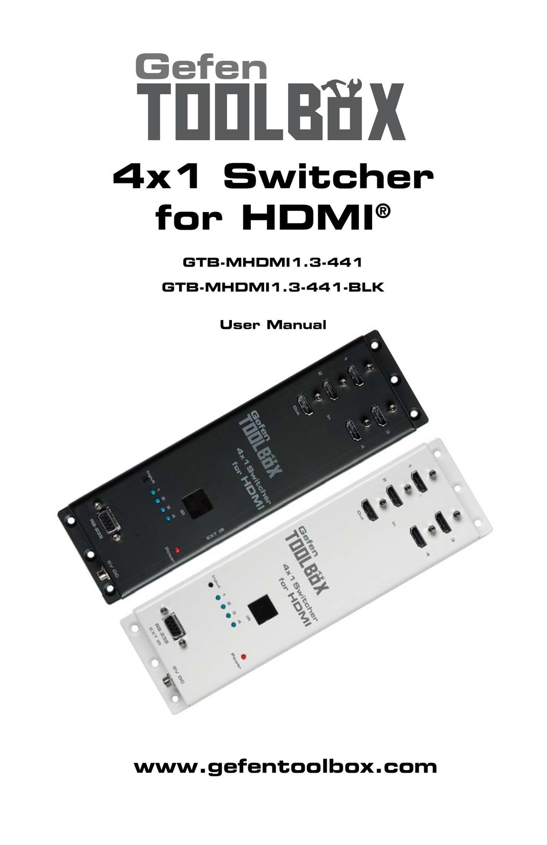 Gefen GTB-MHDMI1.3-441 Switch User Manual