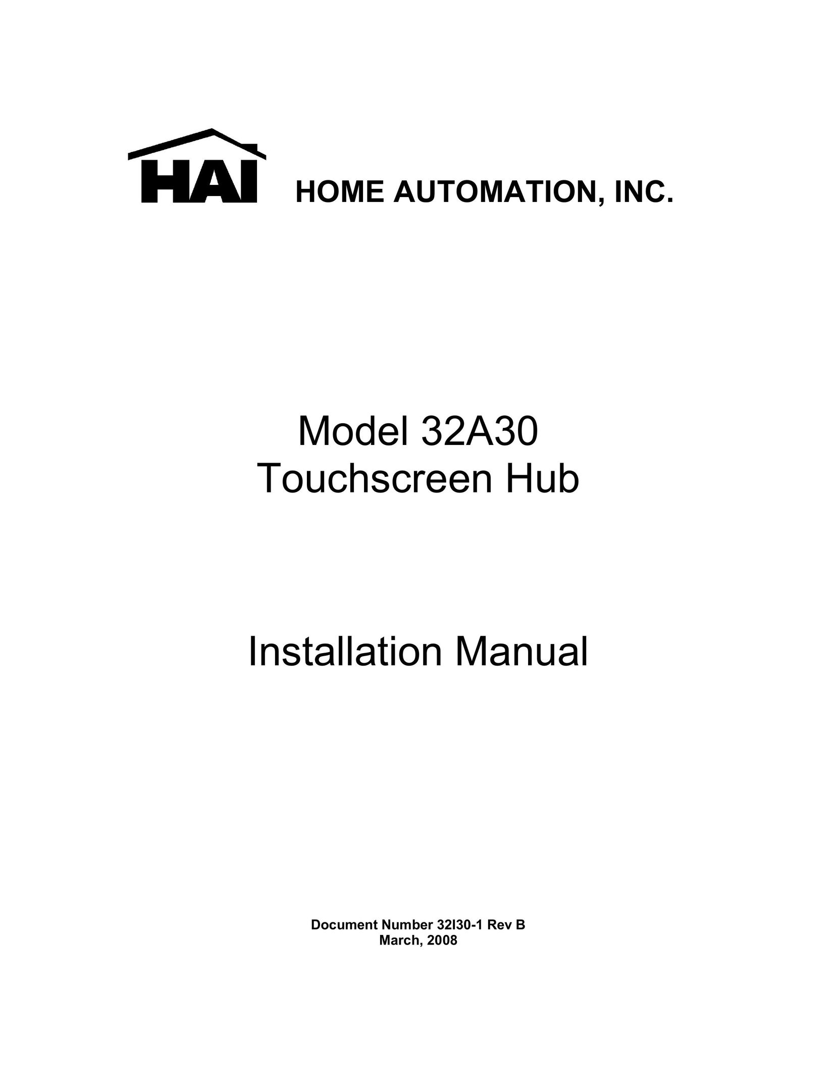 Home Automation 32A30 Switch User Manual