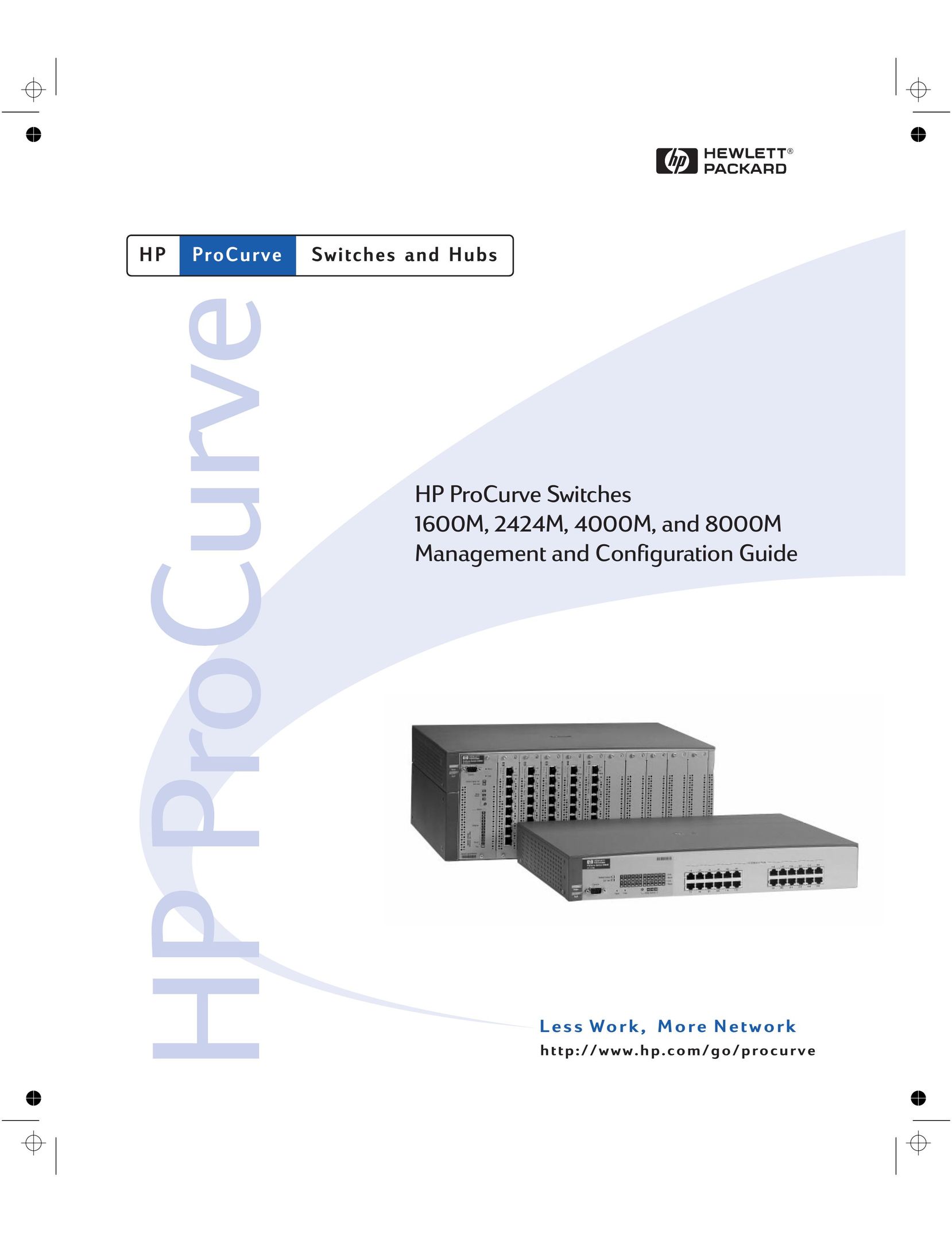HP (Hewlett-Packard) 1600M Switch User Manual