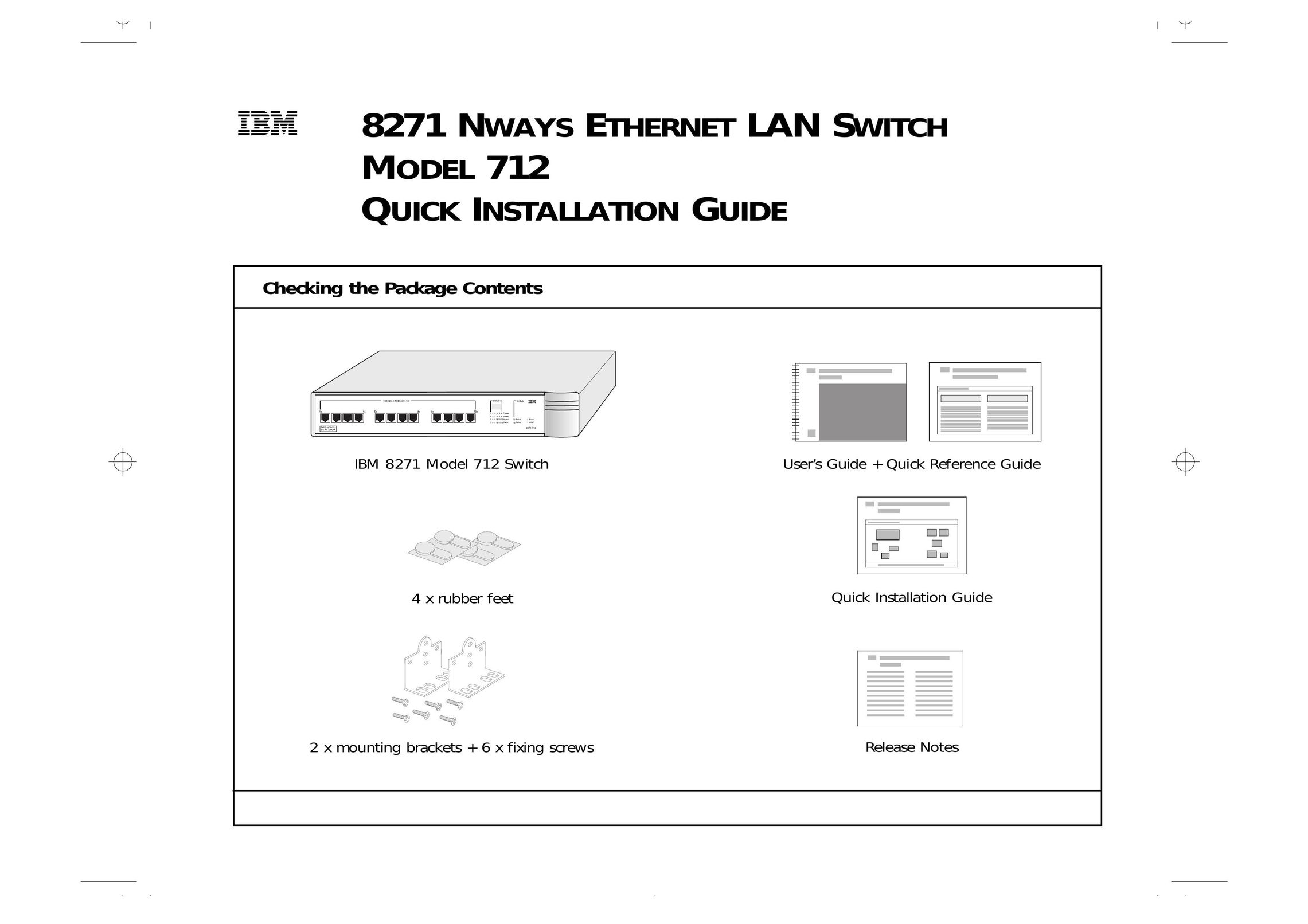 IBM 712 Switch User Manual