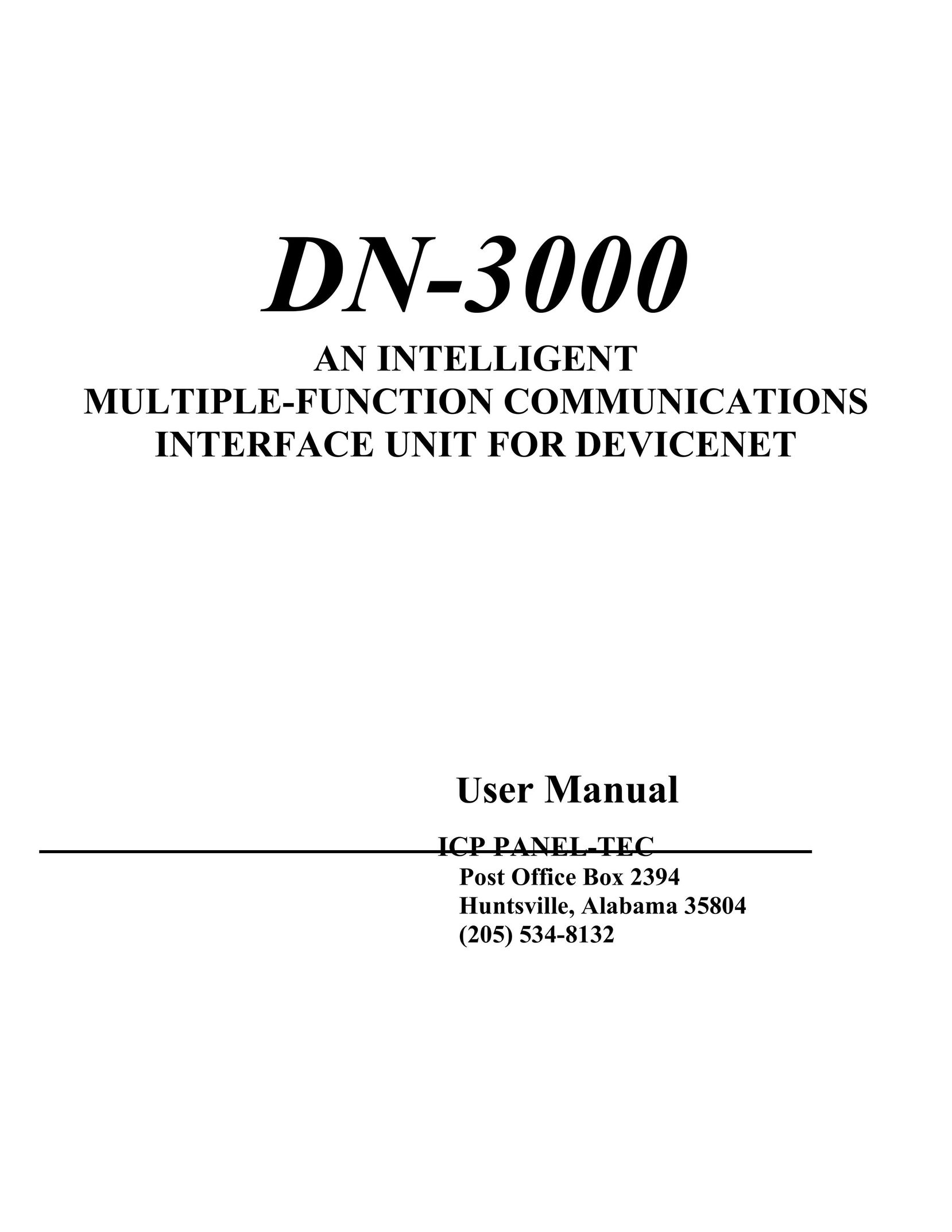 ICP DAS USA DN-3000 Switch User Manual