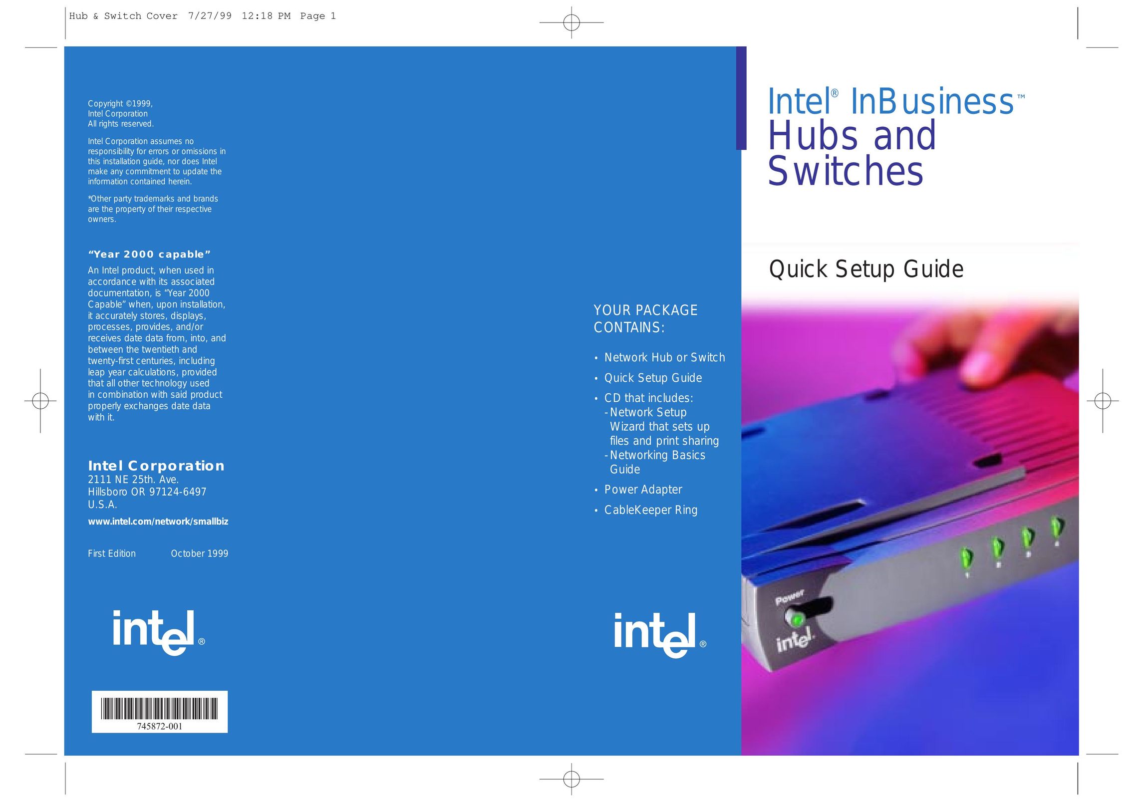 Intel Hubs and Switches Switch User Manual