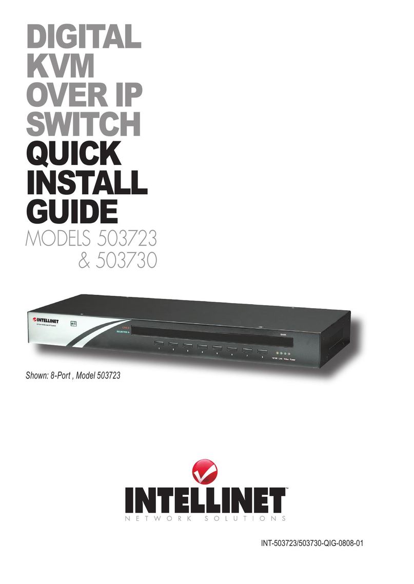 Intellinet Network Solutions 503723 Switch User Manual