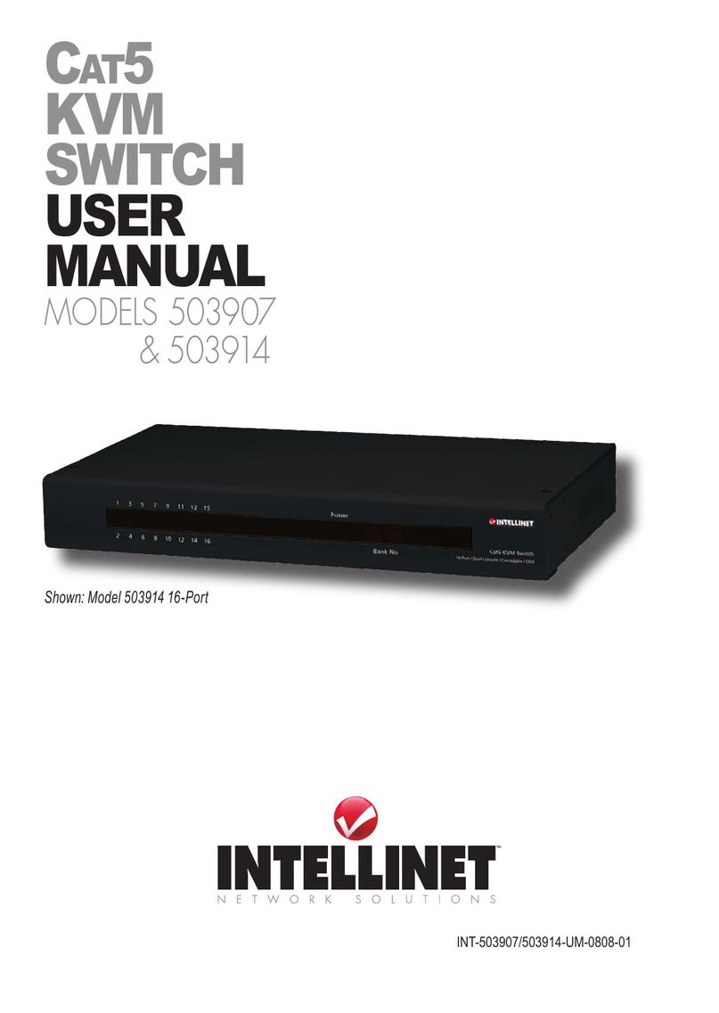 Intellinet Network Solutions 503907 Switch User Manual